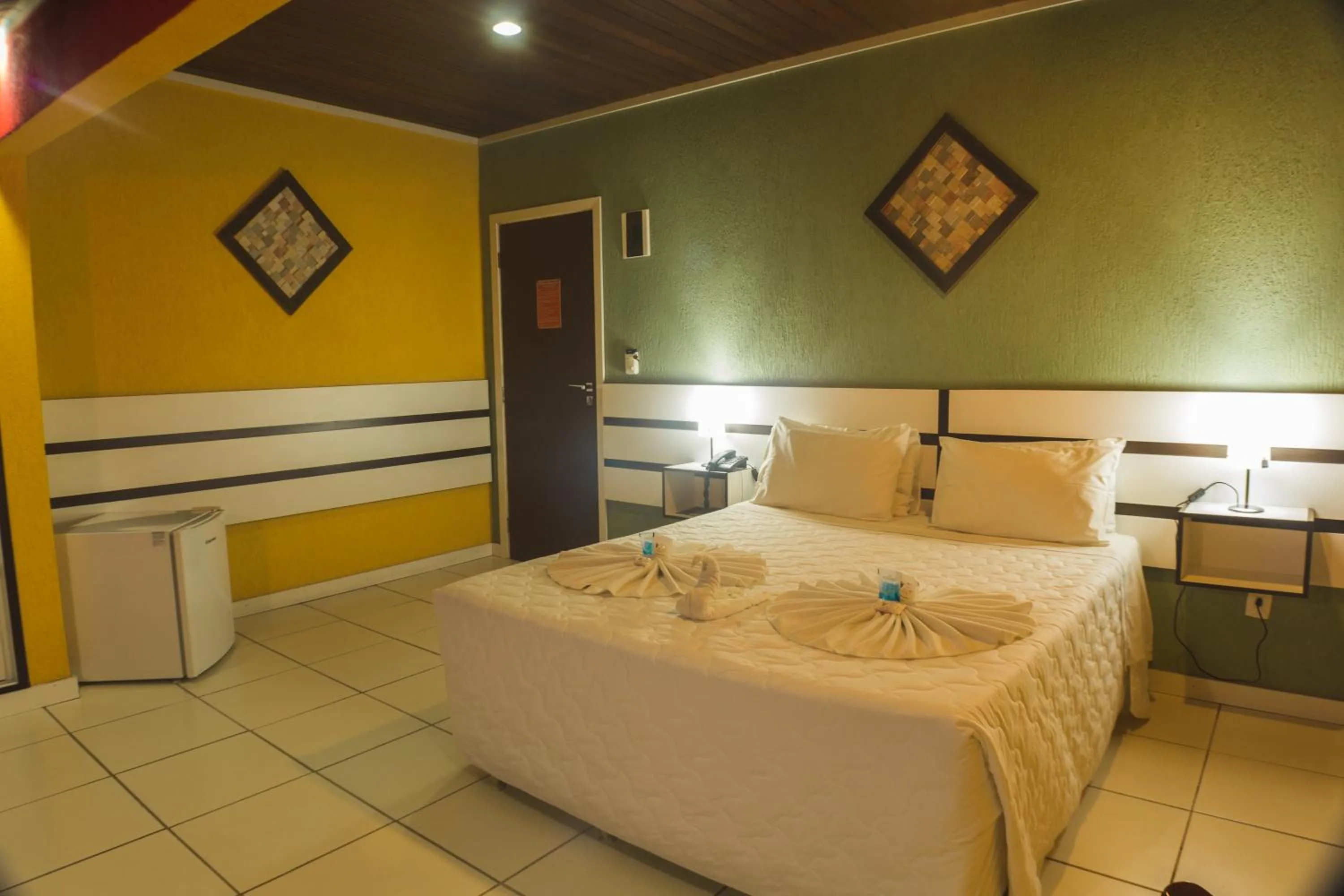 Bed in Hotel do Papai Noel