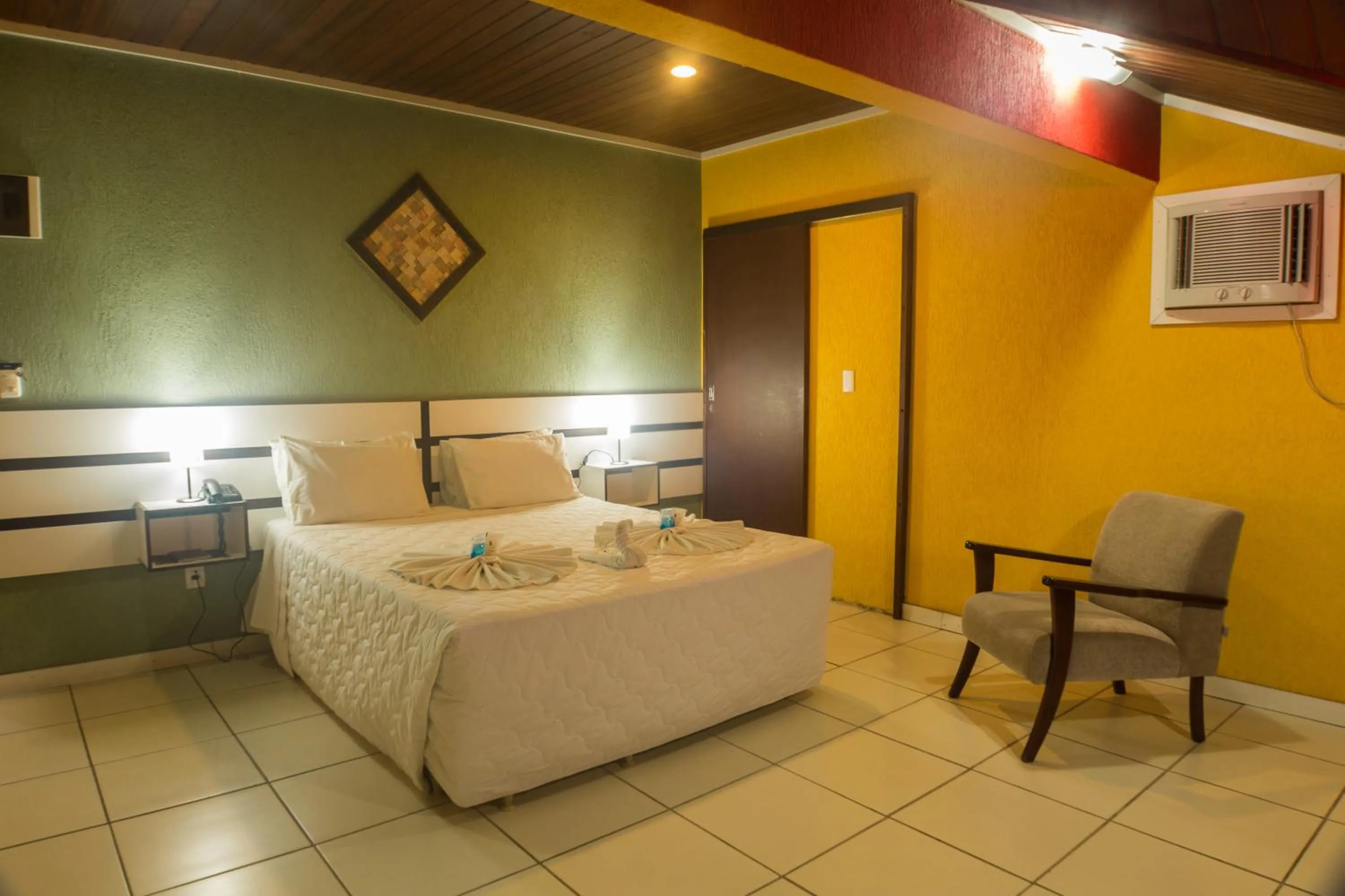 Bed in Hotel do Papai Noel