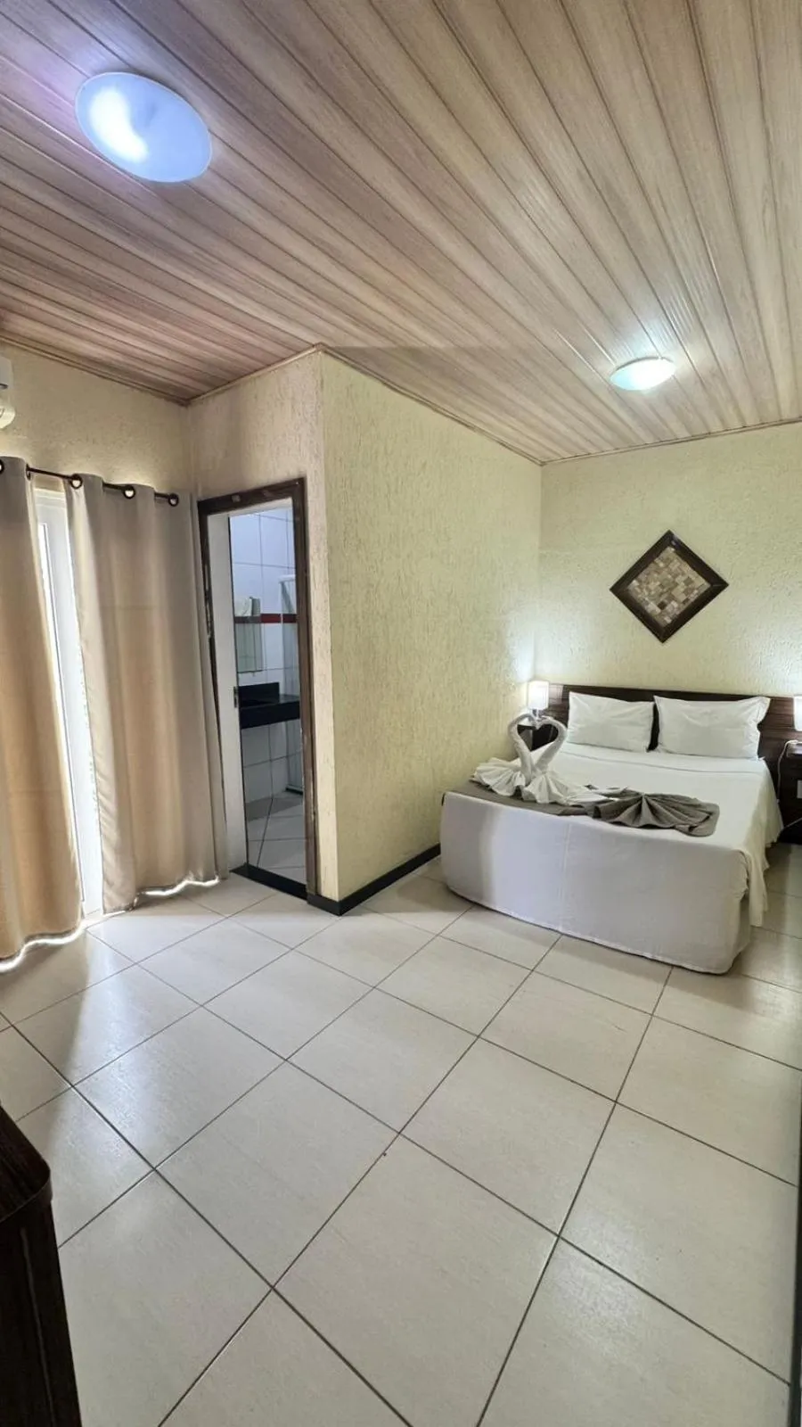 Bed in Hotel do Papai Noel