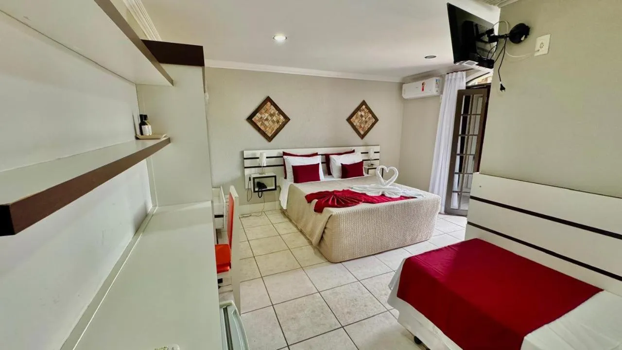 Bed in Hotel do Papai Noel