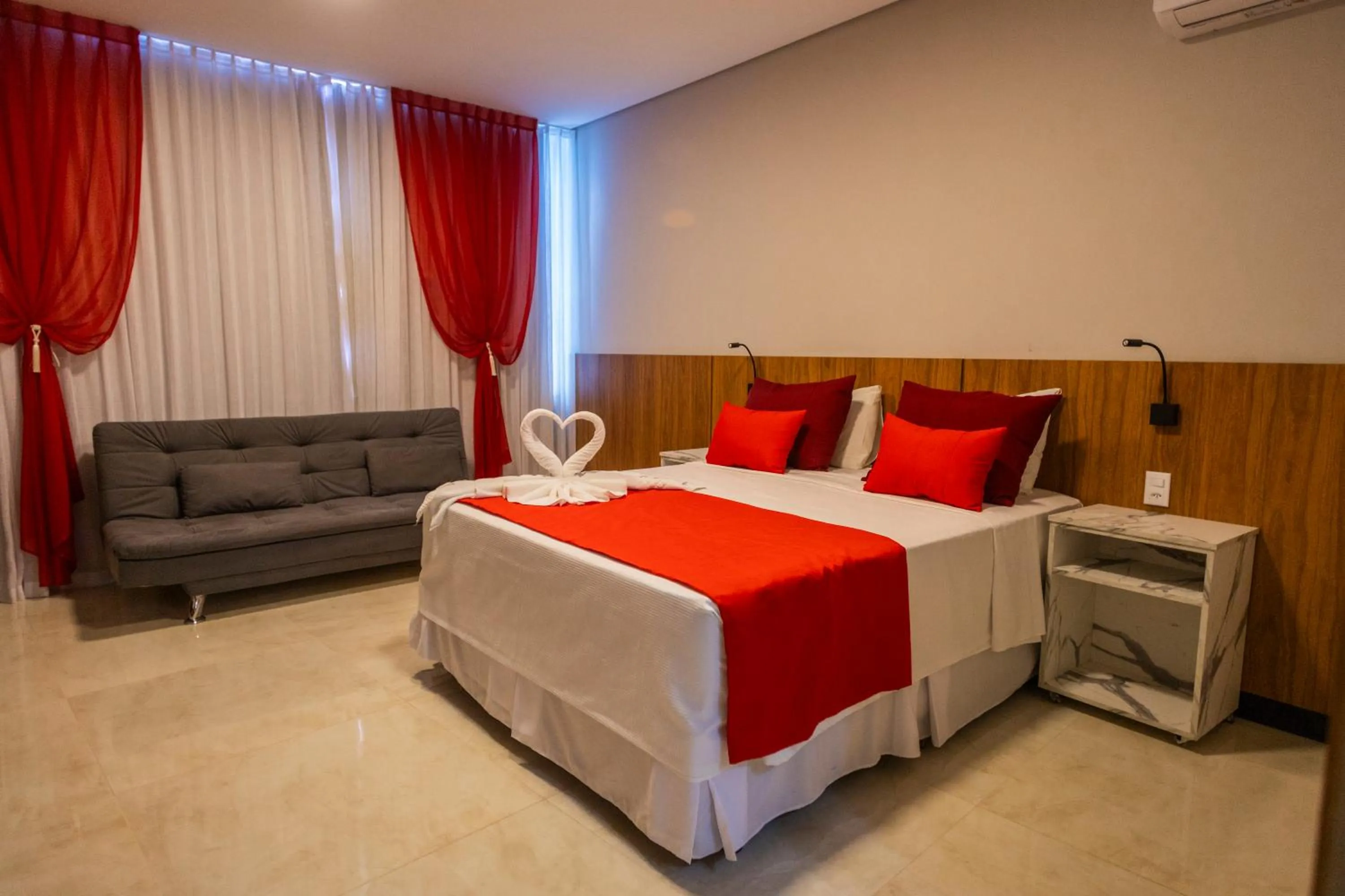 Bed in Hotel do Papai Noel