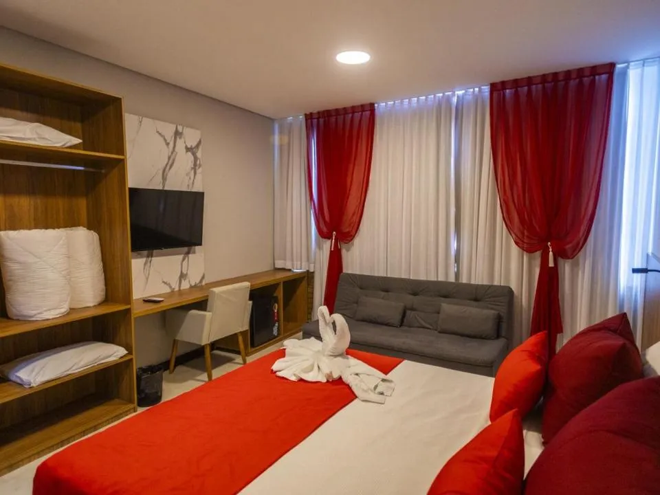 Bed in Hotel do Papai Noel