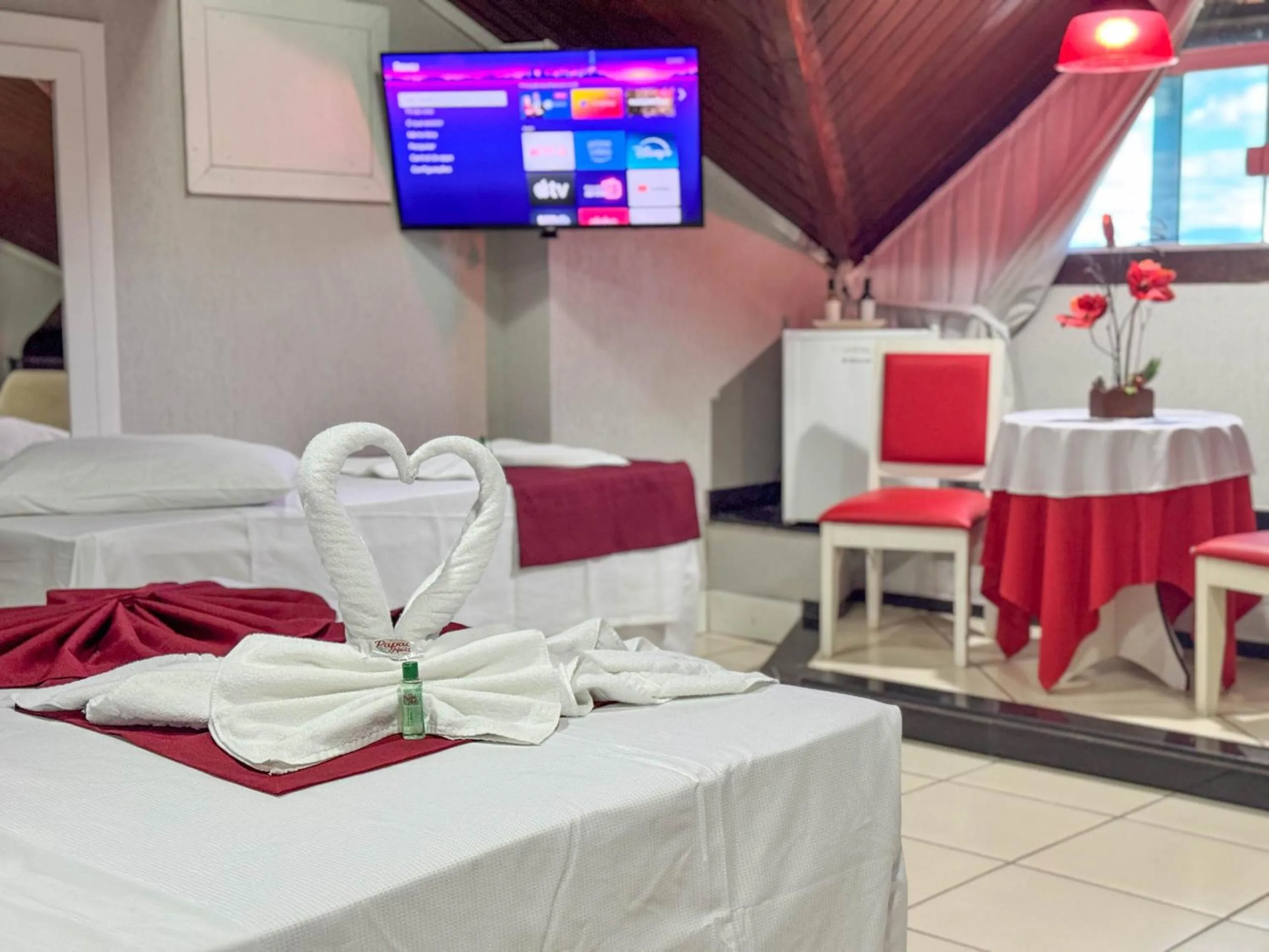 Bed in Hotel do Papai Noel