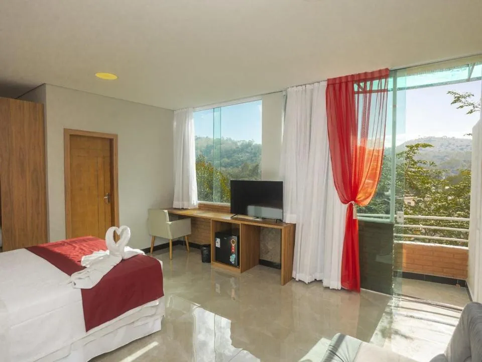 Bed in Hotel do Papai Noel