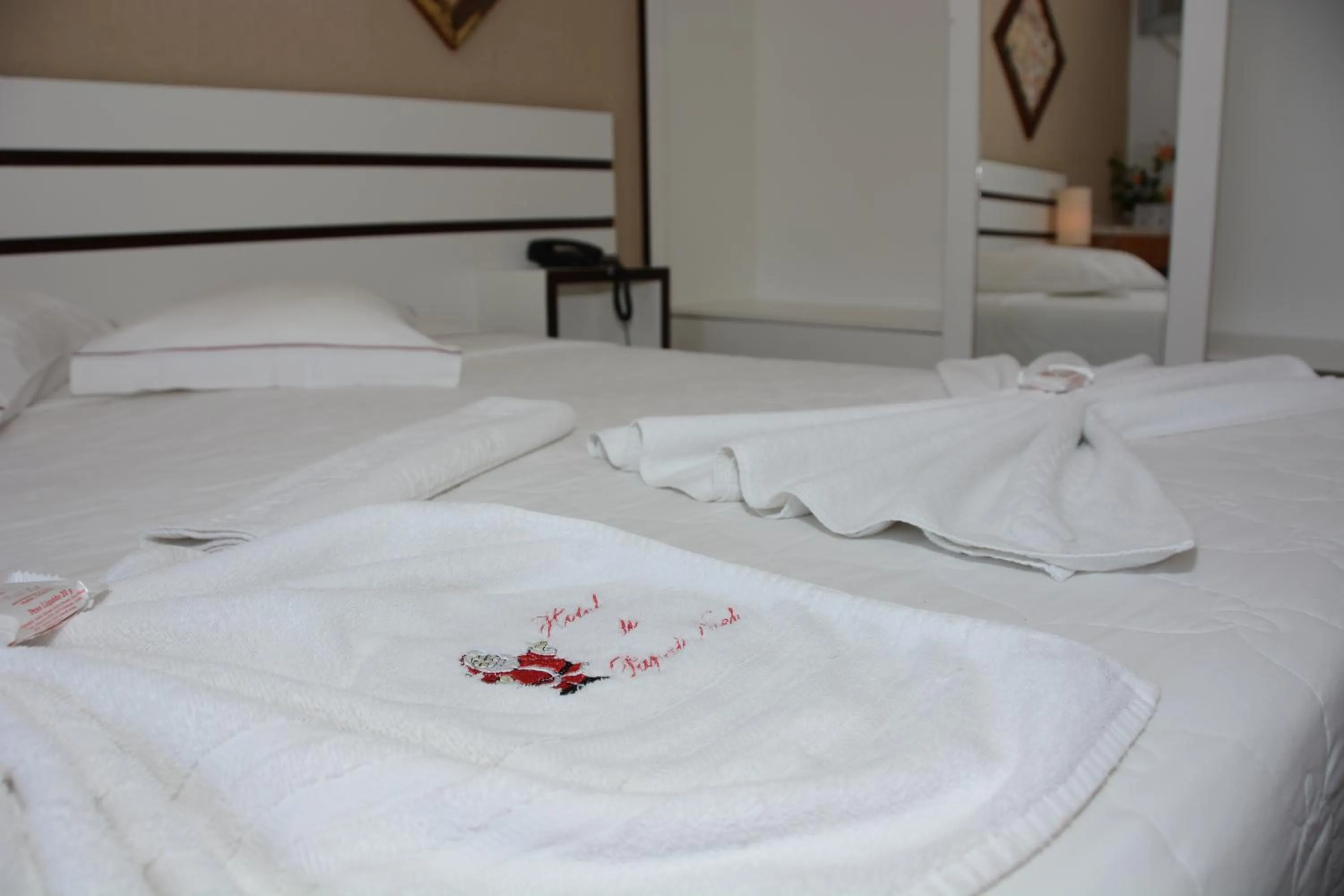 Bed in Hotel do Papai Noel