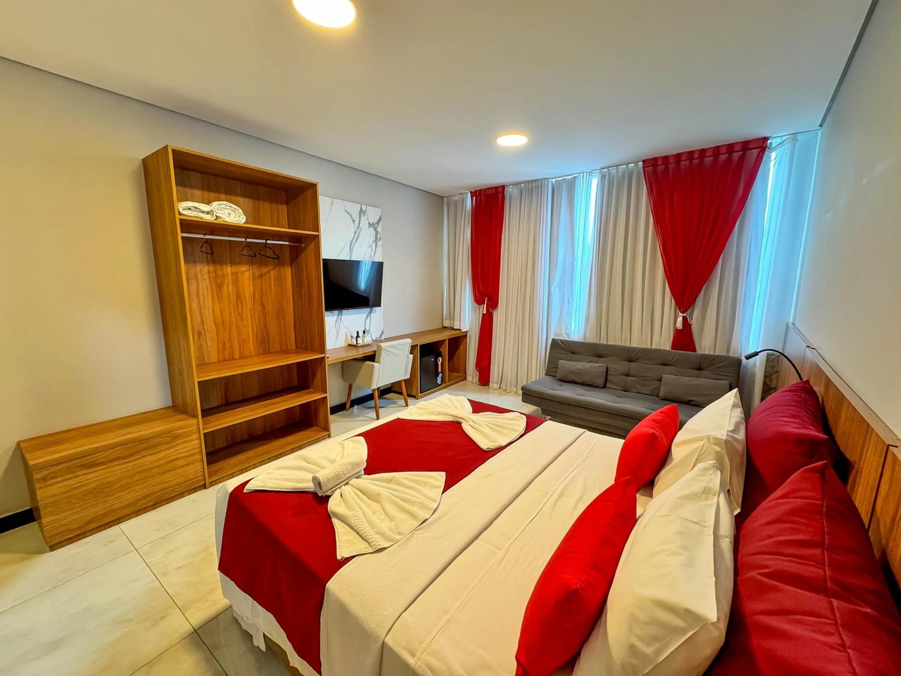 Bed in Hotel do Papai Noel