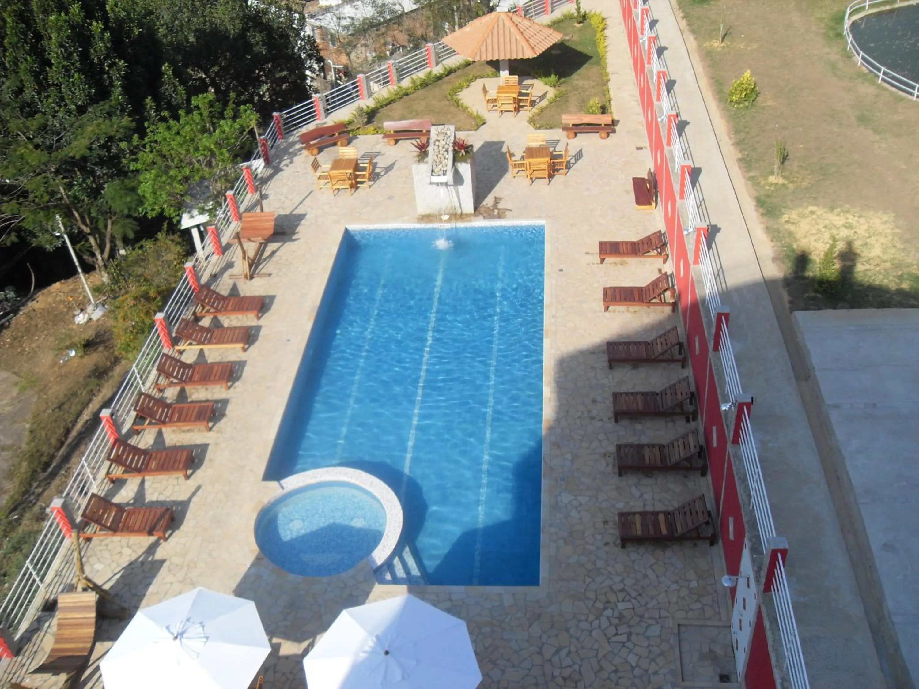 Swimming pool in Hotel do Papai Noel