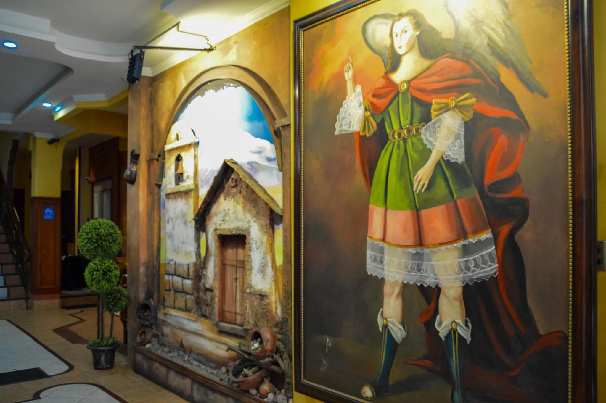 Lobby or reception in Hotel Las Brisas Centro