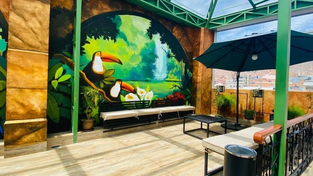 Balcony/Terrace in Hotel Las Brisas Centro