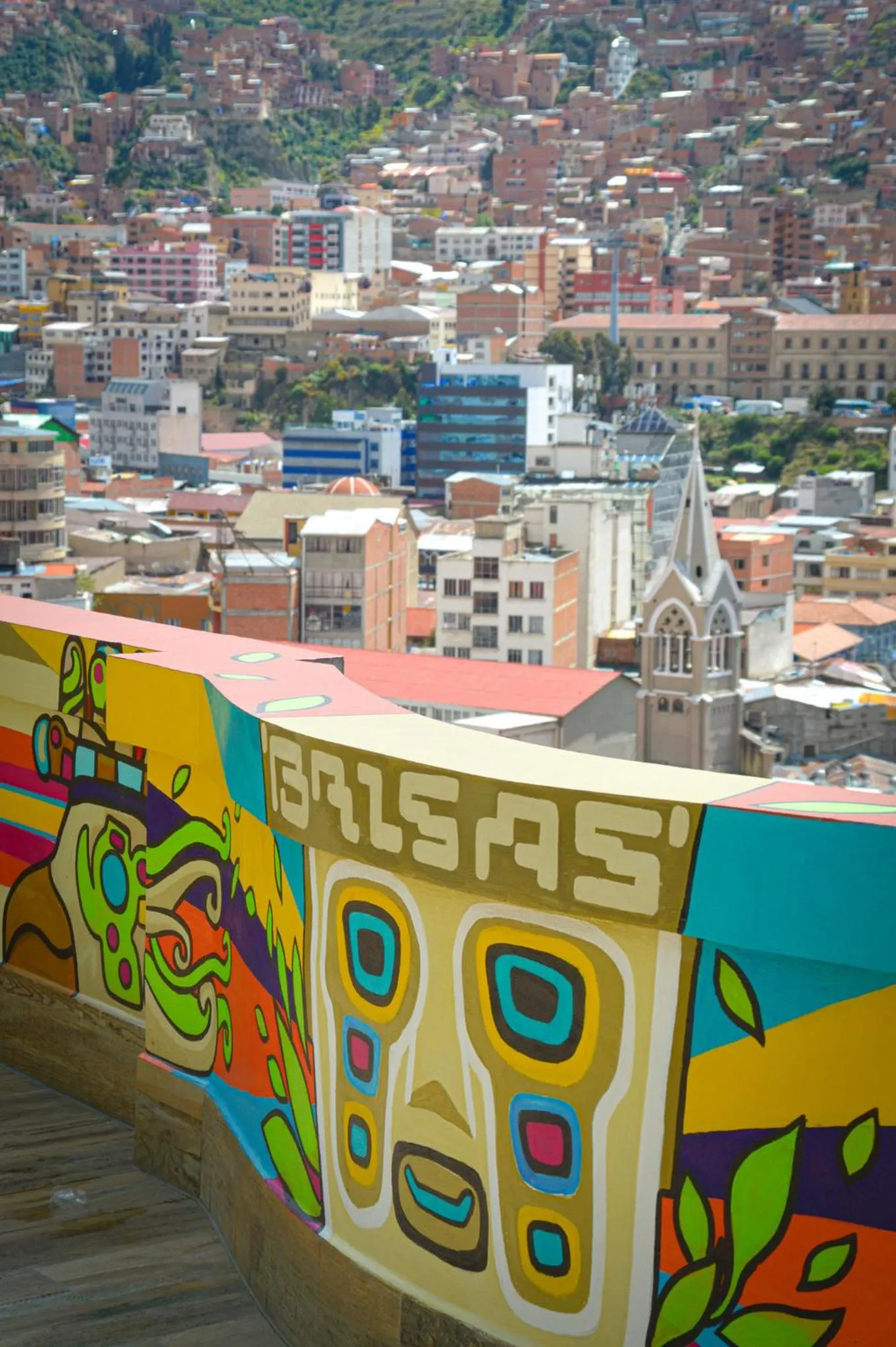 Balcony/Terrace in Hotel Las Brisas Centro