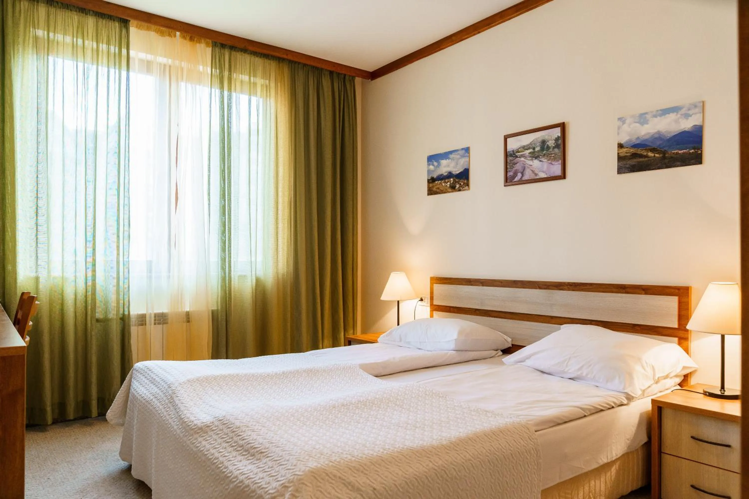 Bedroom, Bed in SPA Resort St Ivan Rilski - Halfboard & All Inclusive