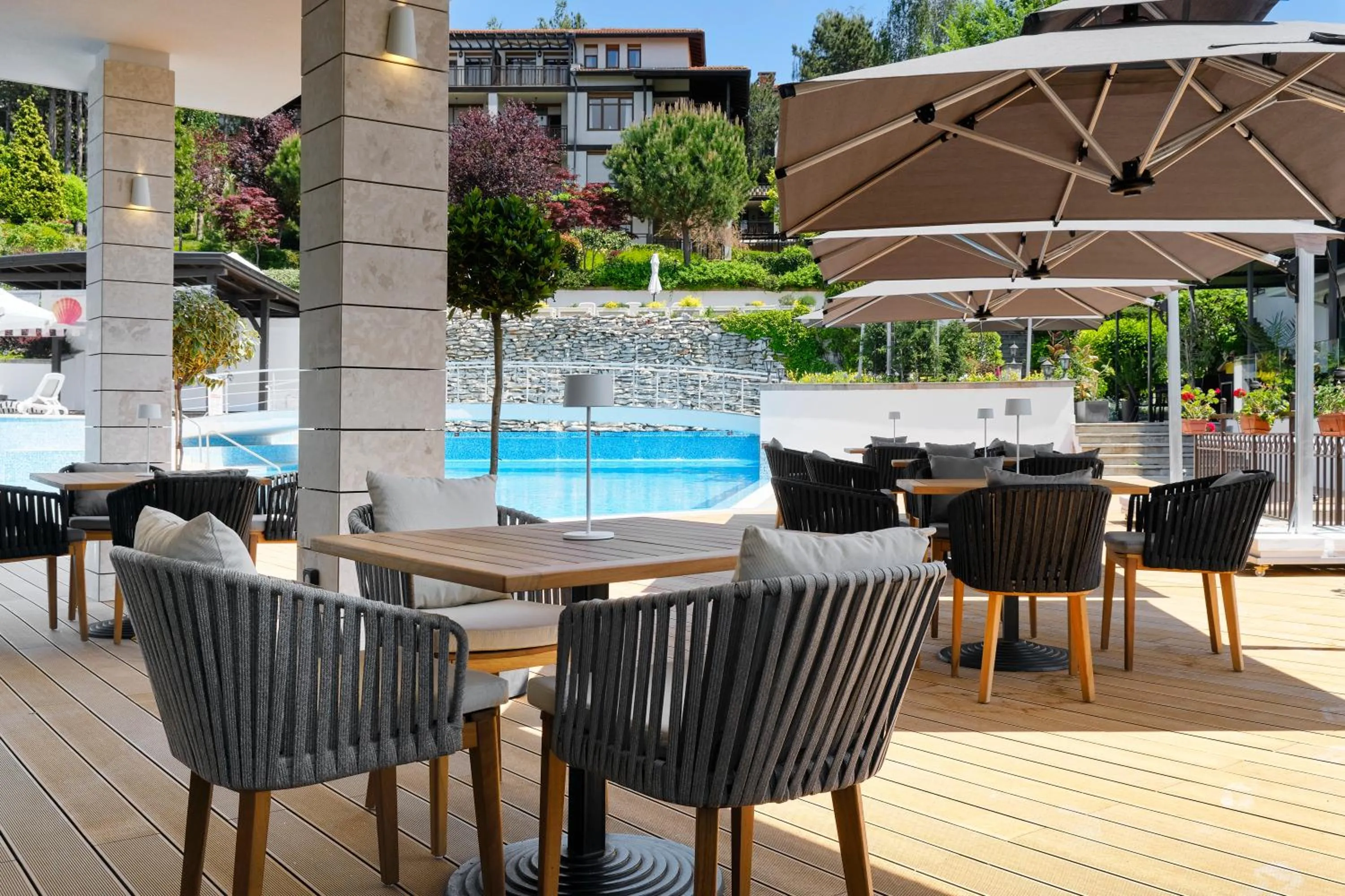 Patio in Santa Marina Holiday Village