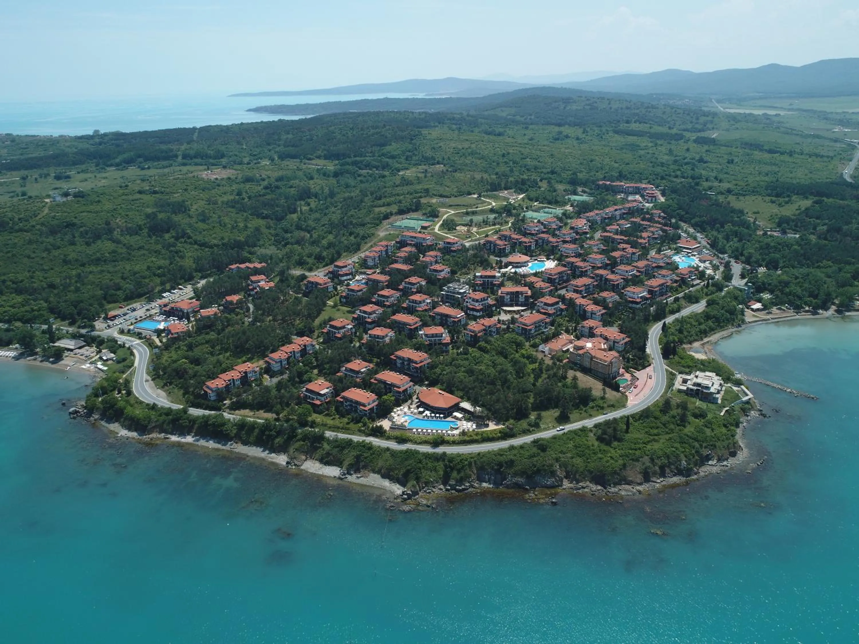 Bird's eye view in Santa Marina Holiday Village
