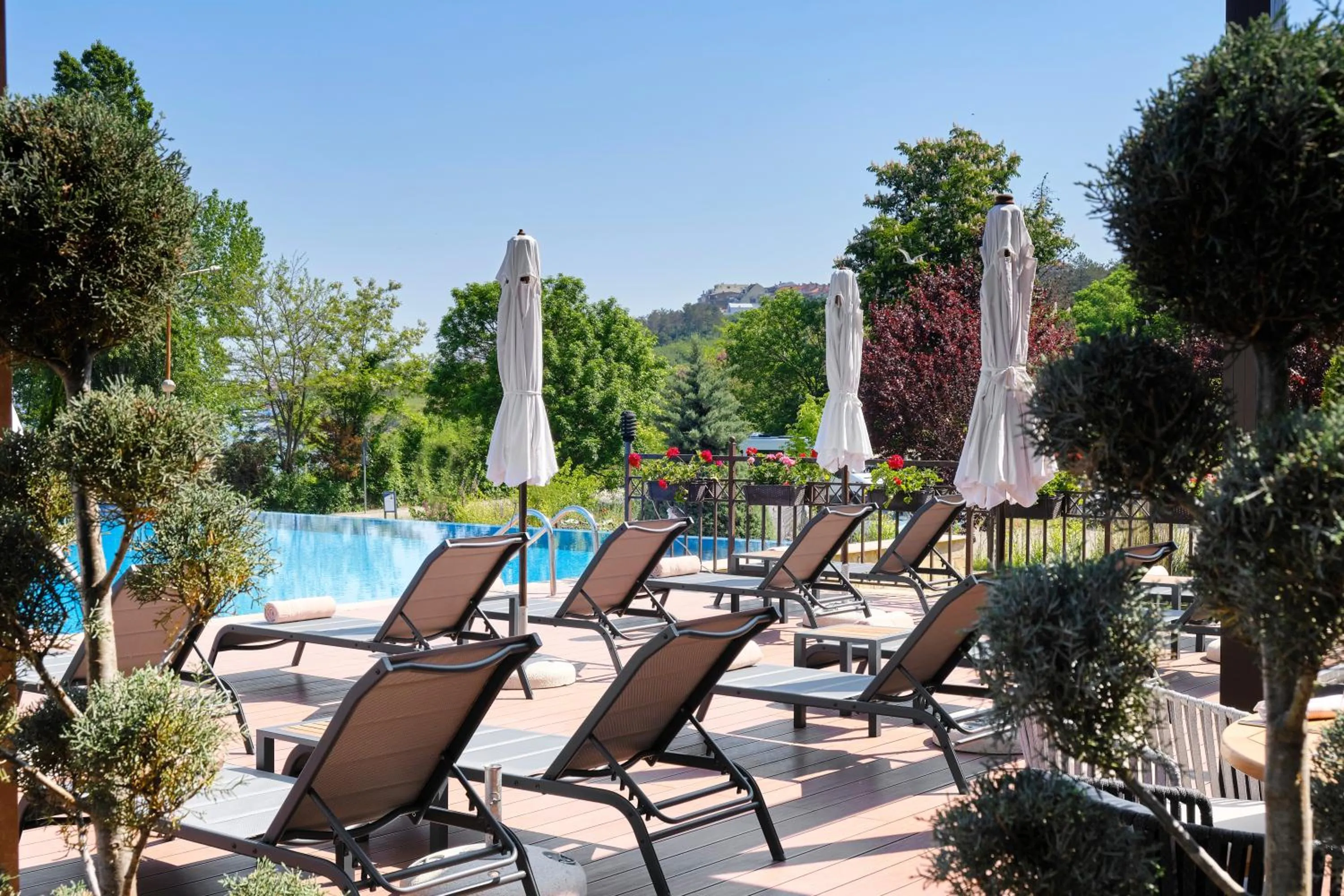 Swimming pool in Santa Marina Holiday Village