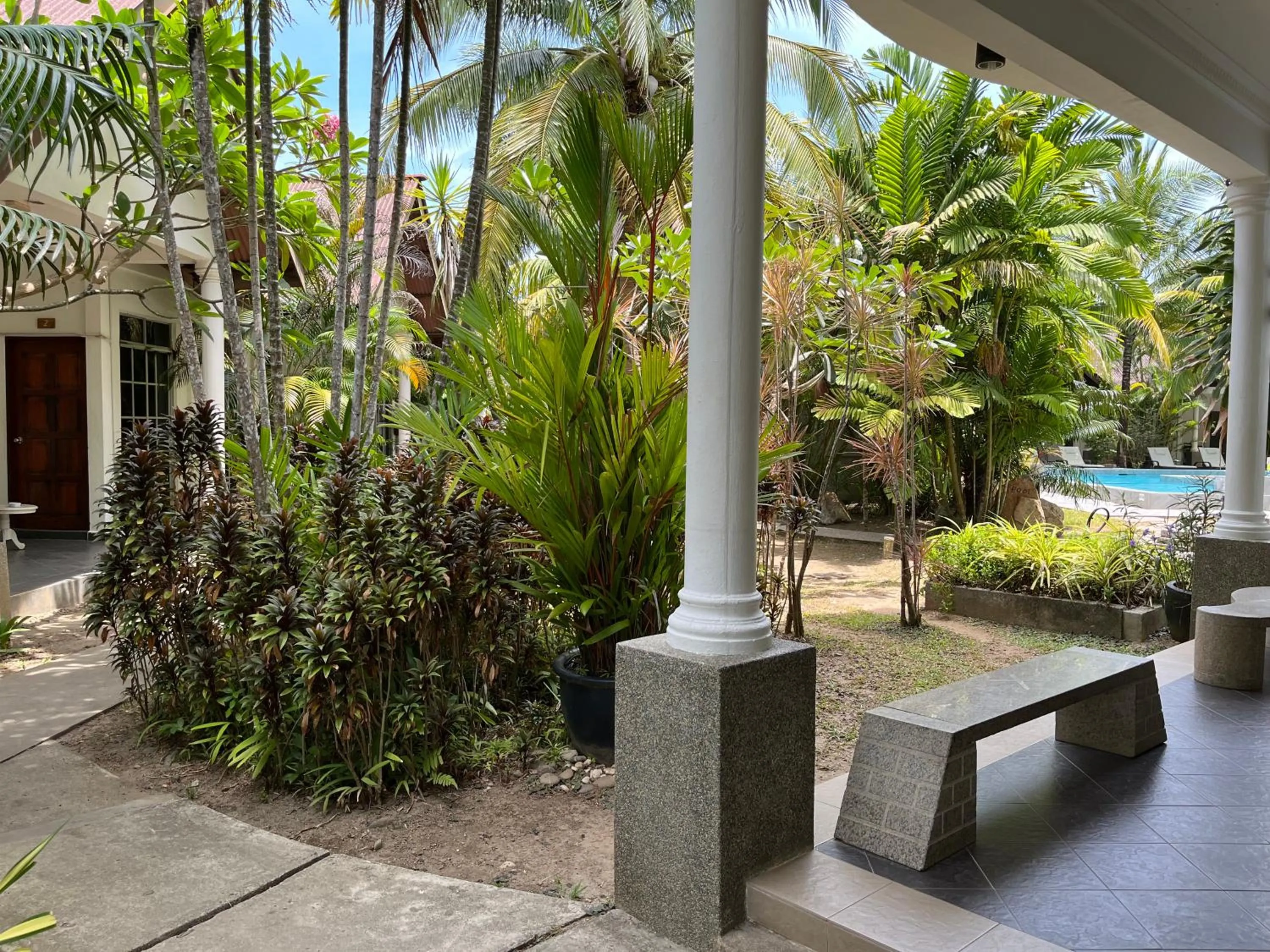 Patio in White Lodge