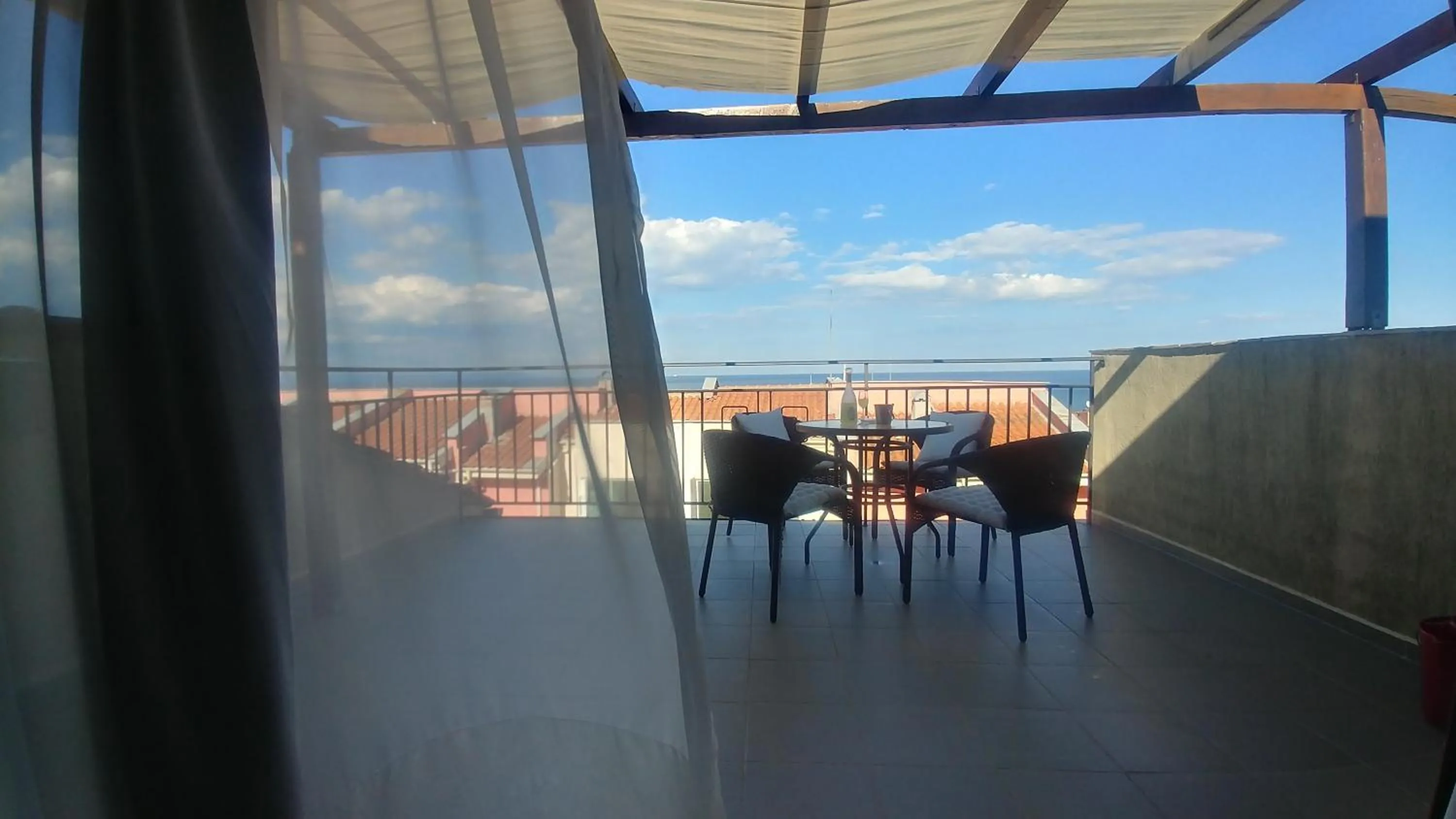 Balcony/Terrace in Family Hotel Muses