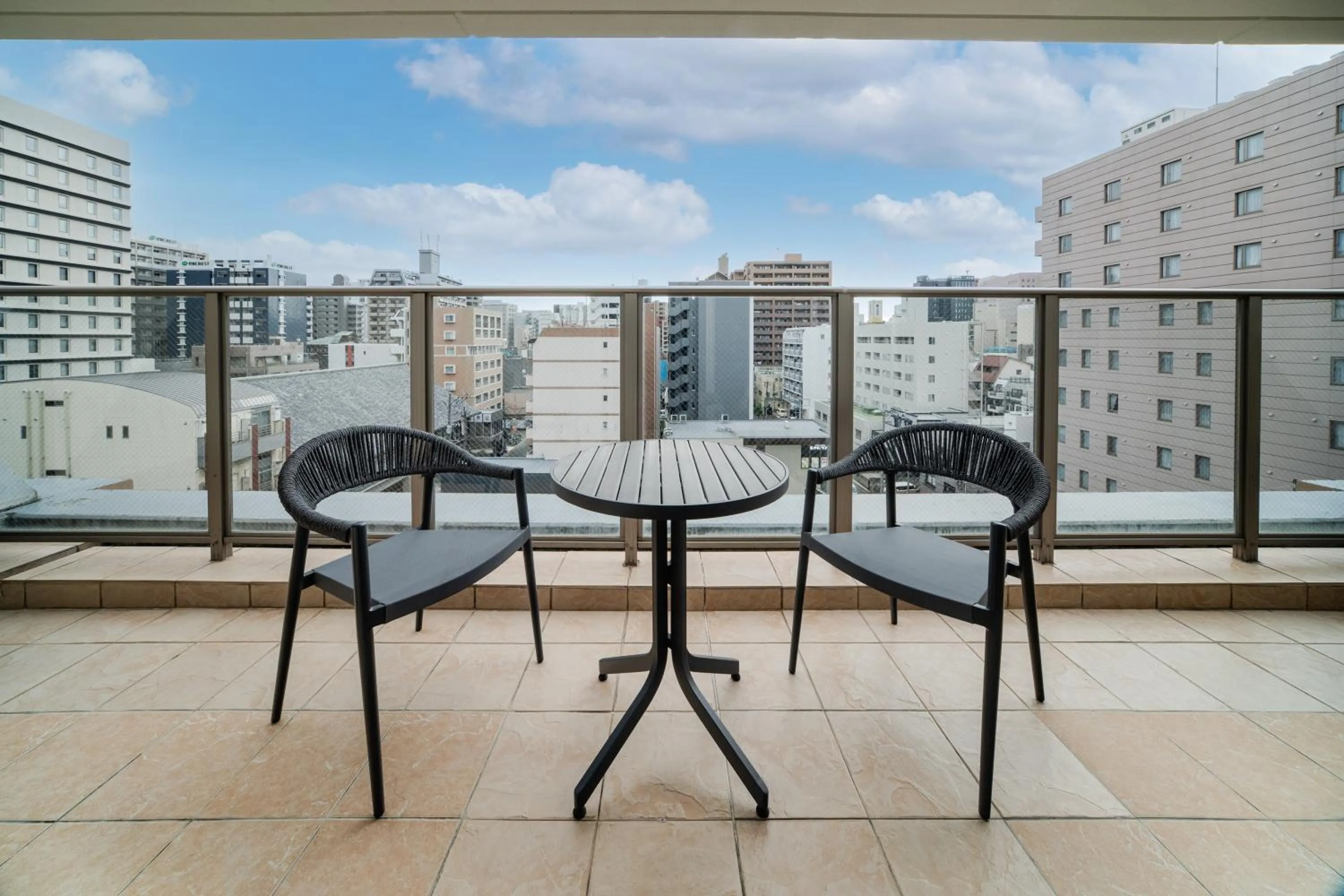 Balcony/Terrace in HOTEL MYSTAYS Fukuoka Tenjin Minami