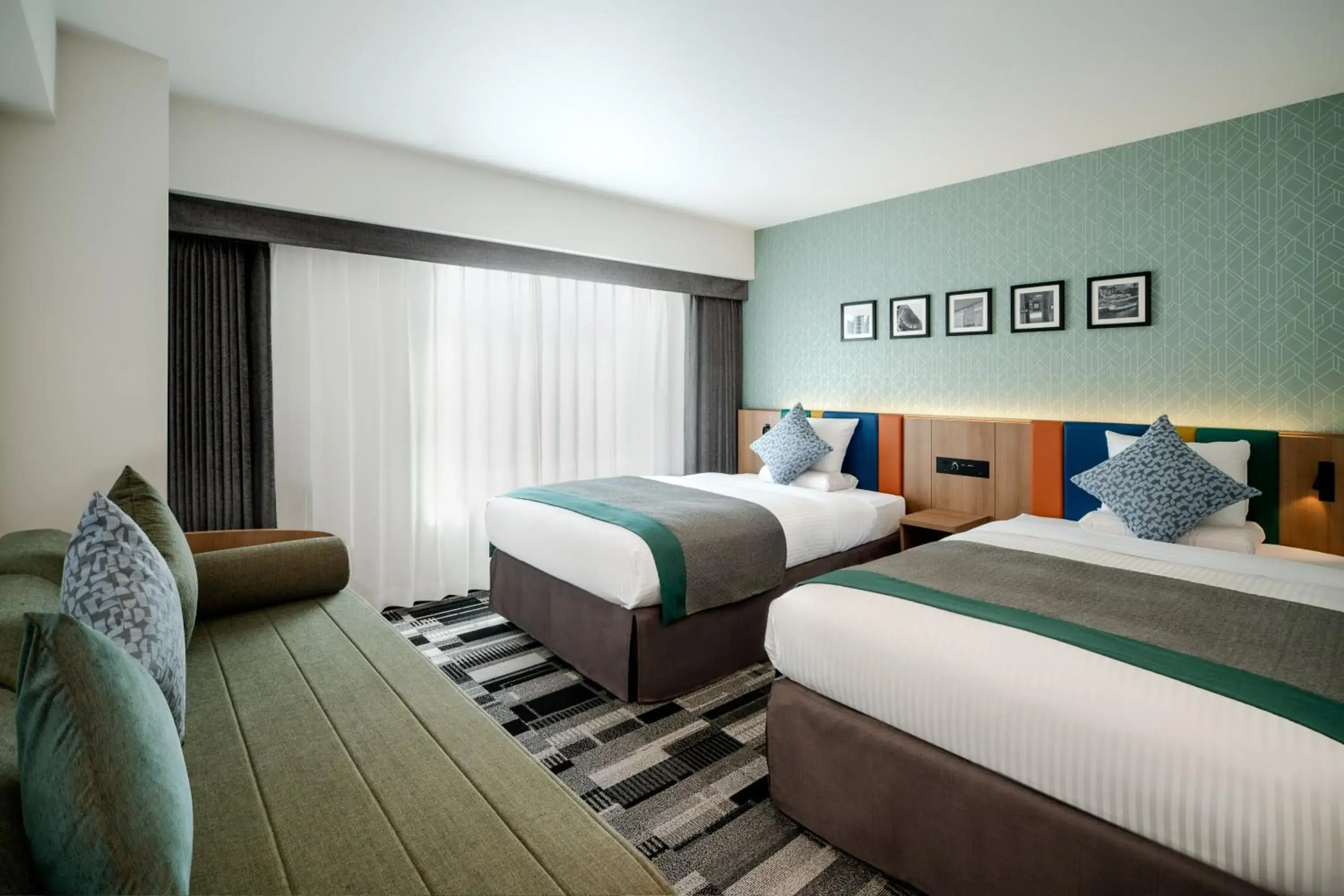 Photo of the whole room, Bed in HOTEL MYSTAYS Fukuoka Tenjin Minami Photo of the whole room, Bed in HOTEL MYSTAYS Fukuoka Tenjin Minami