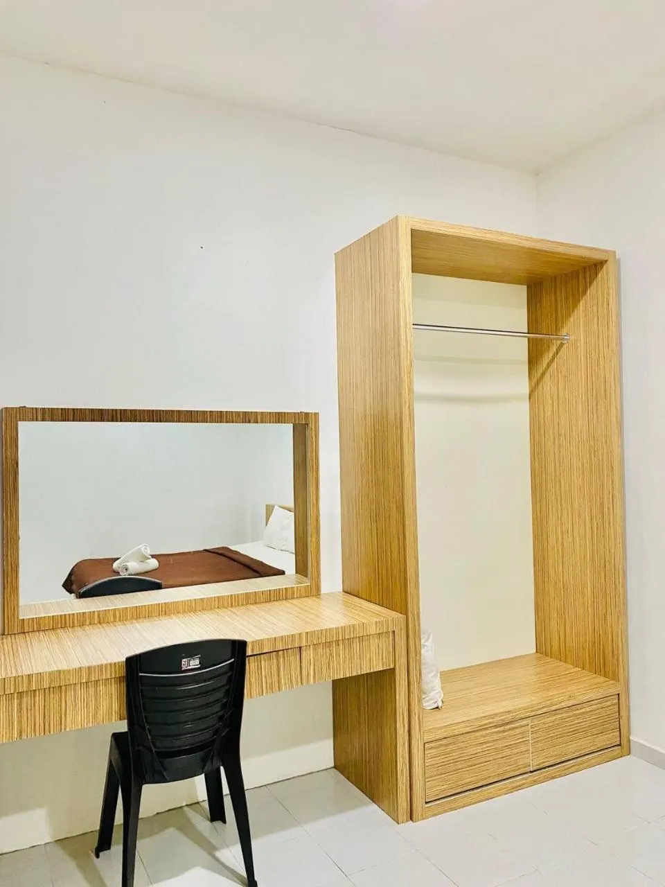 wardrobe in Landcons Hotel & Resort