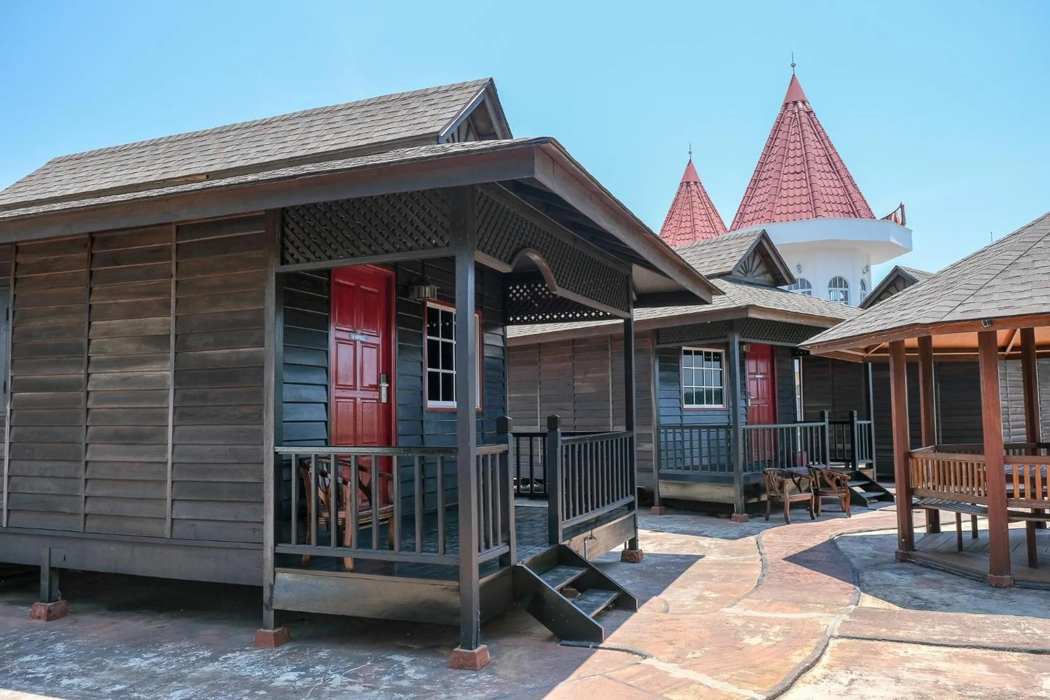 Property building in Landcons Hotel & Resort