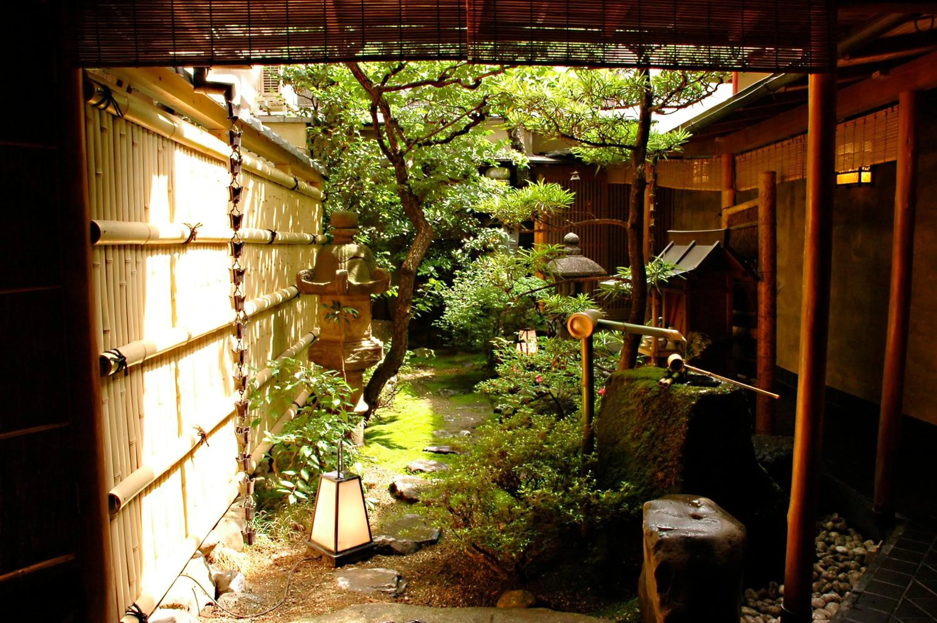Garden in Ryokan Motonago
