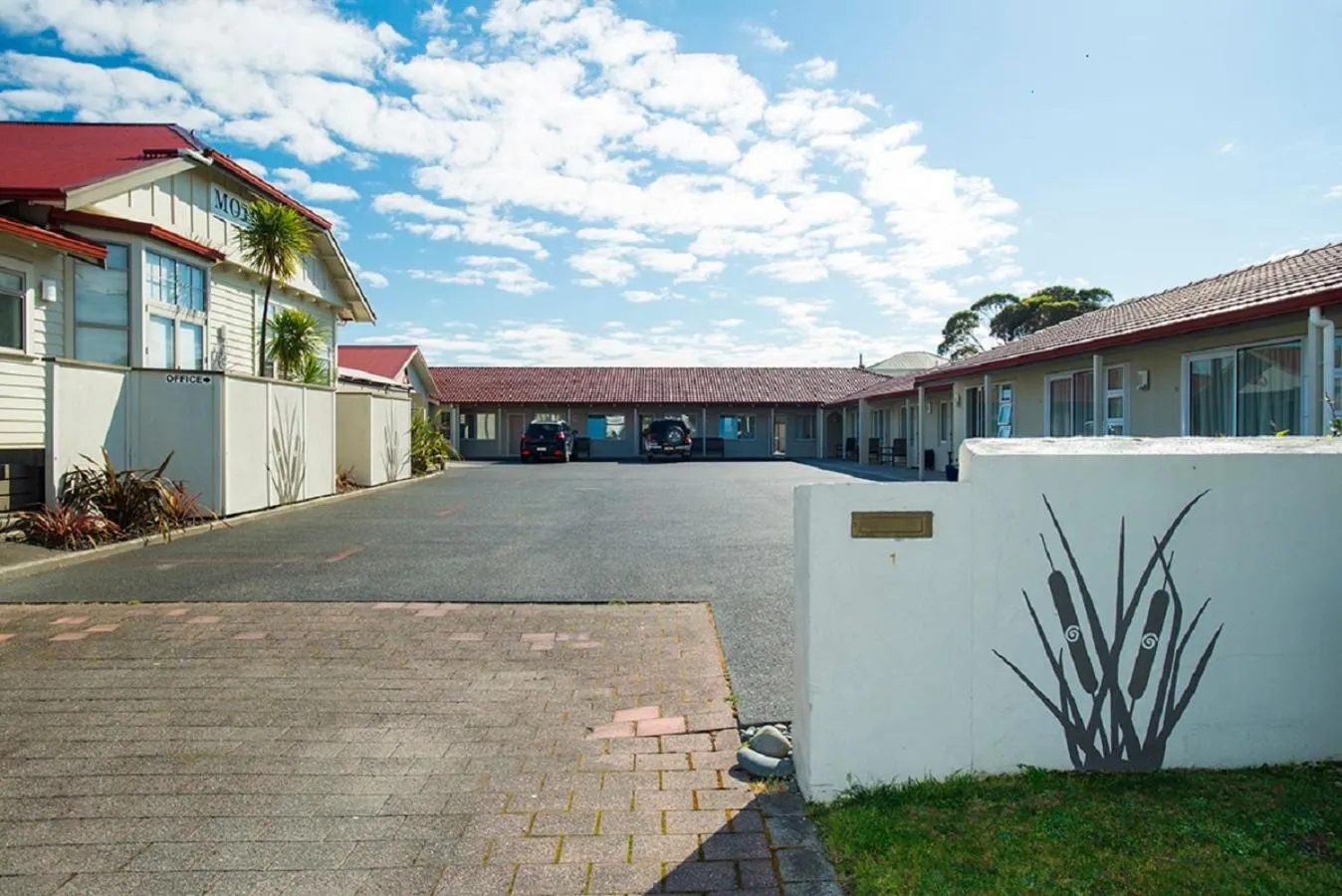 Facade/entrance in AhiKaa Gisborne Motel