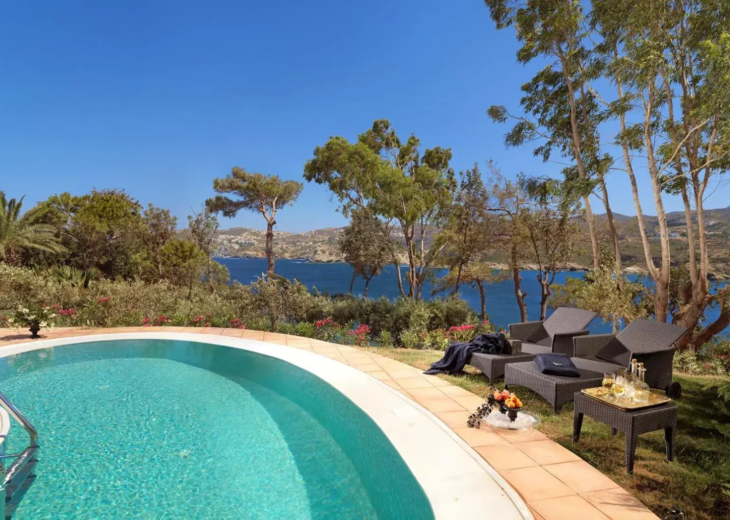 Swimming pool in Out Of The Blue Resort & Spa Swimming pool in Out Of The Blue Resort & Spa