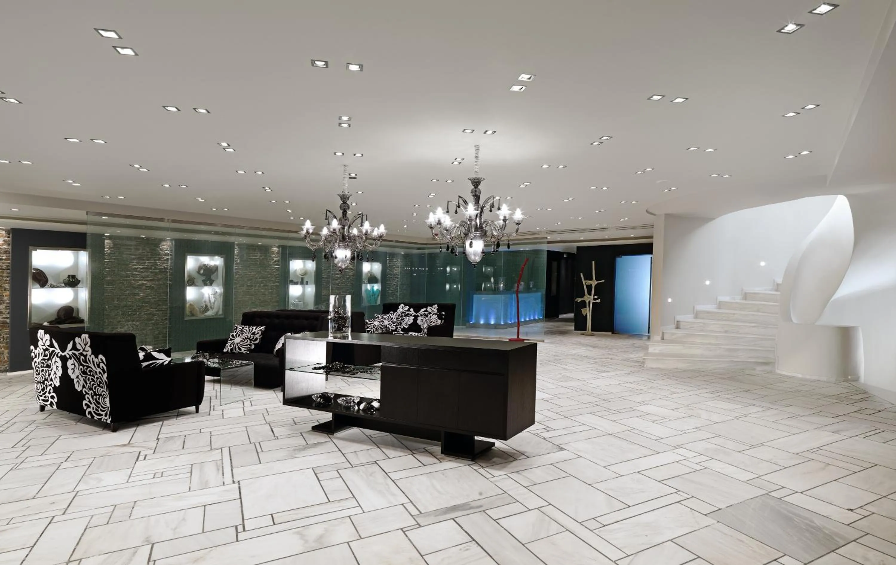 Lobby or reception in Out Of The Blue Resort & Spa