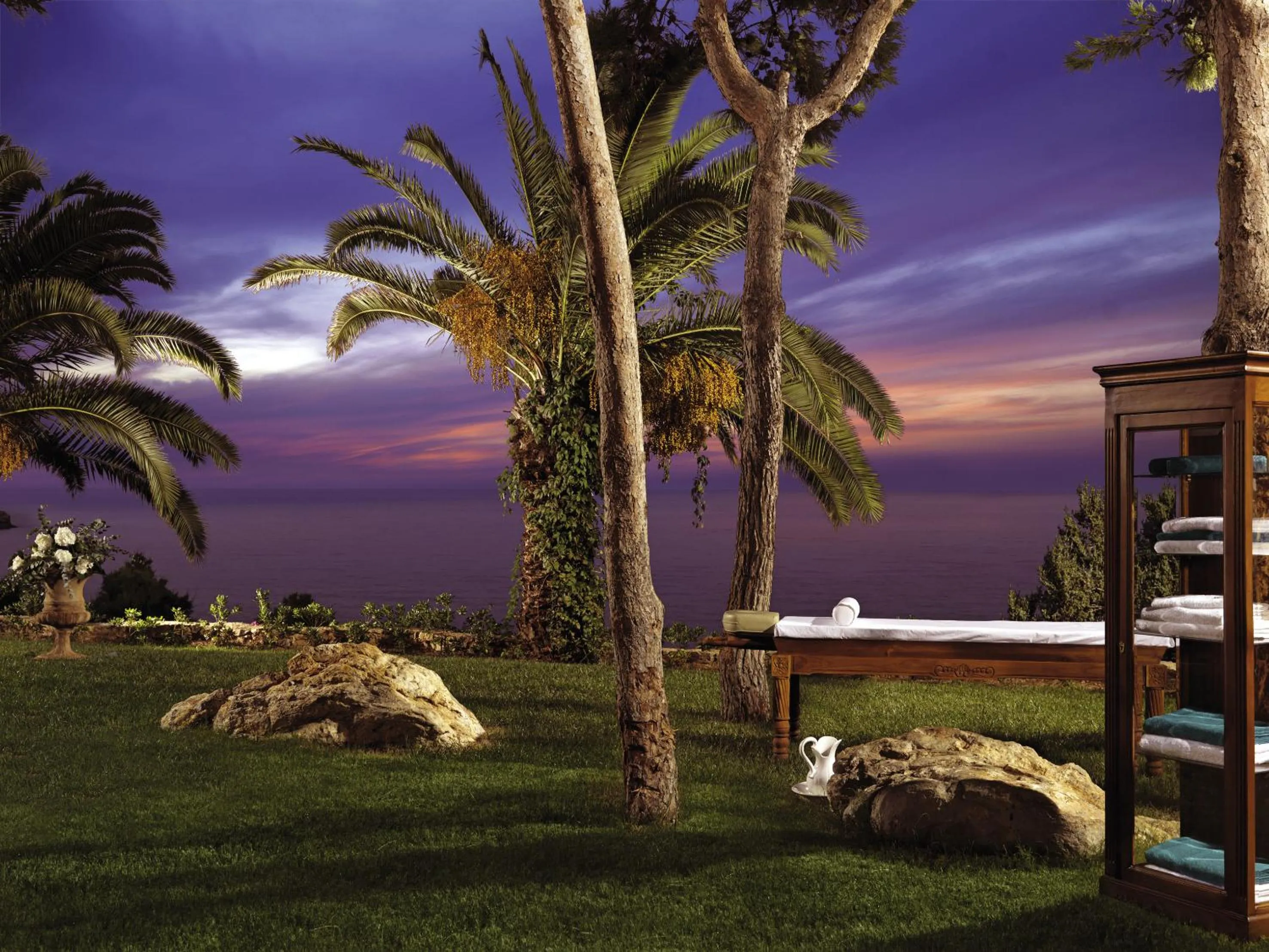 Natural landscape in Out Of The Blue Resort & Spa