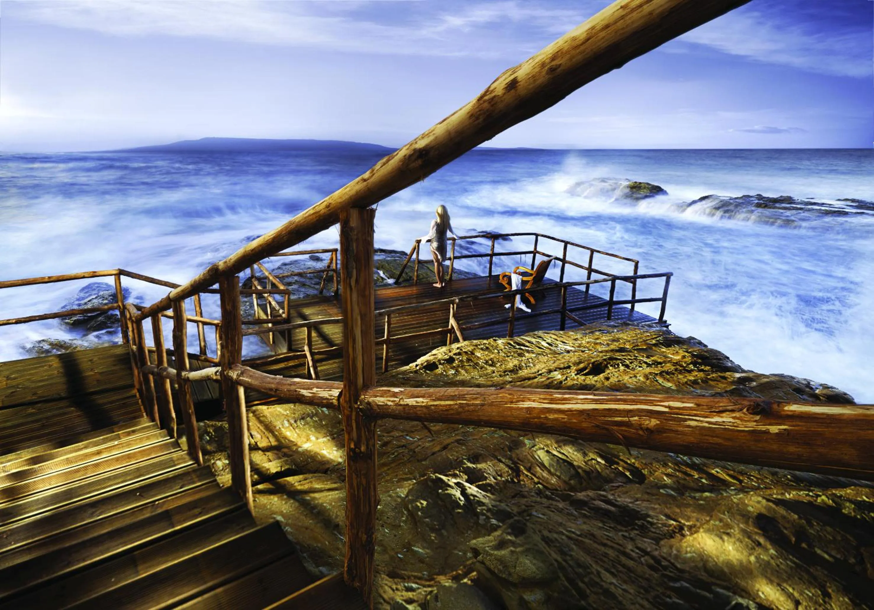 Natural landscape in Out Of The Blue Resort & Spa