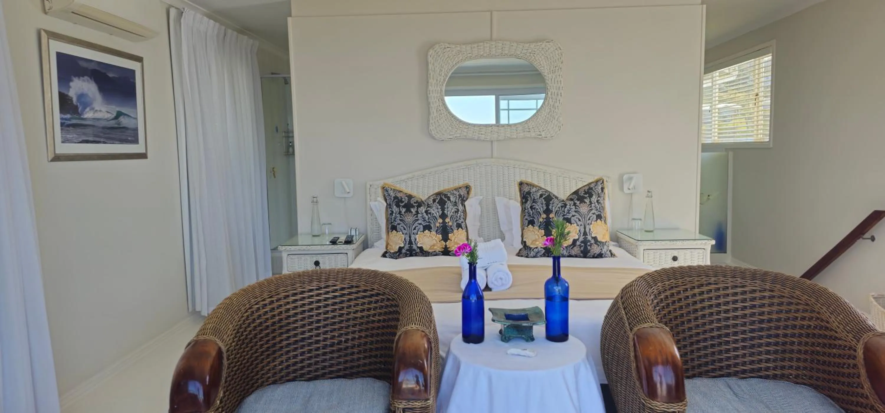 Bedroom in Brenton Beach House