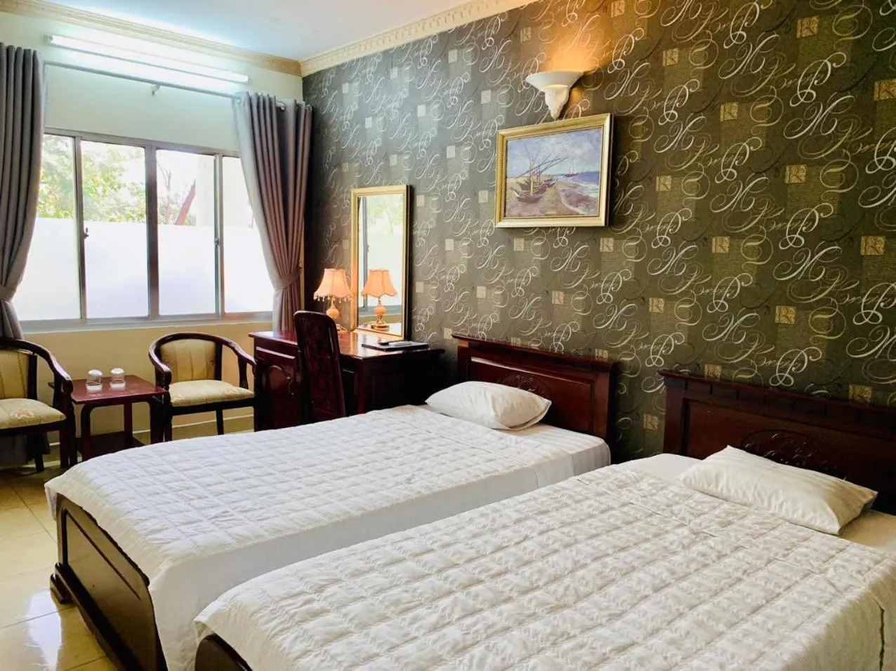 Bed in Lam Son Hotel