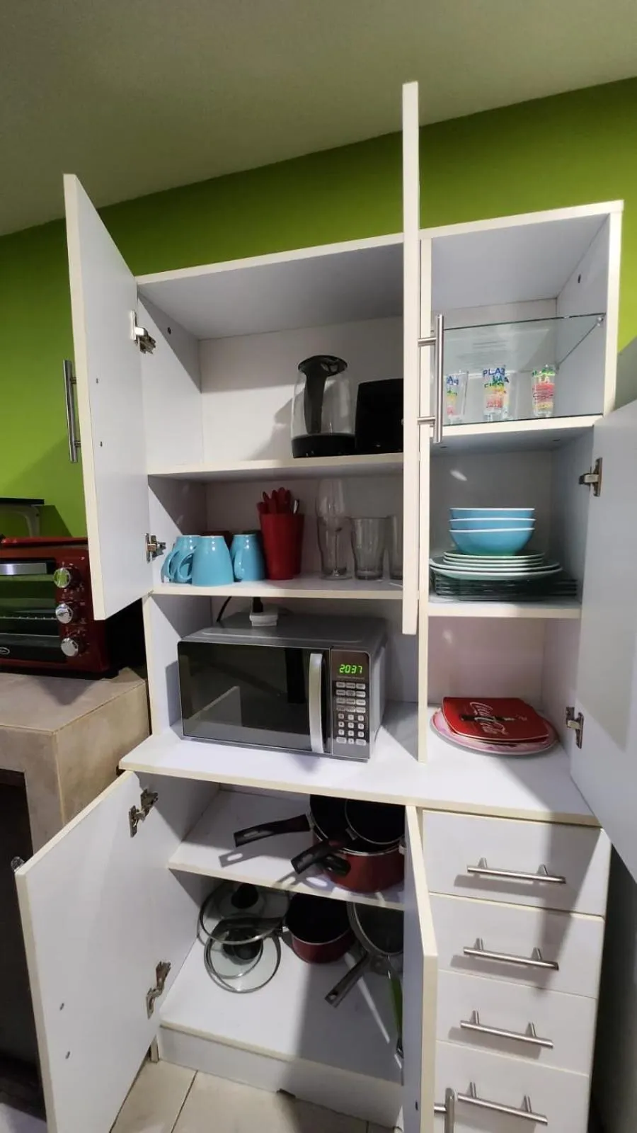 Kitchen or kitchenette in Cancún Suites Apartments - Hotel Zone