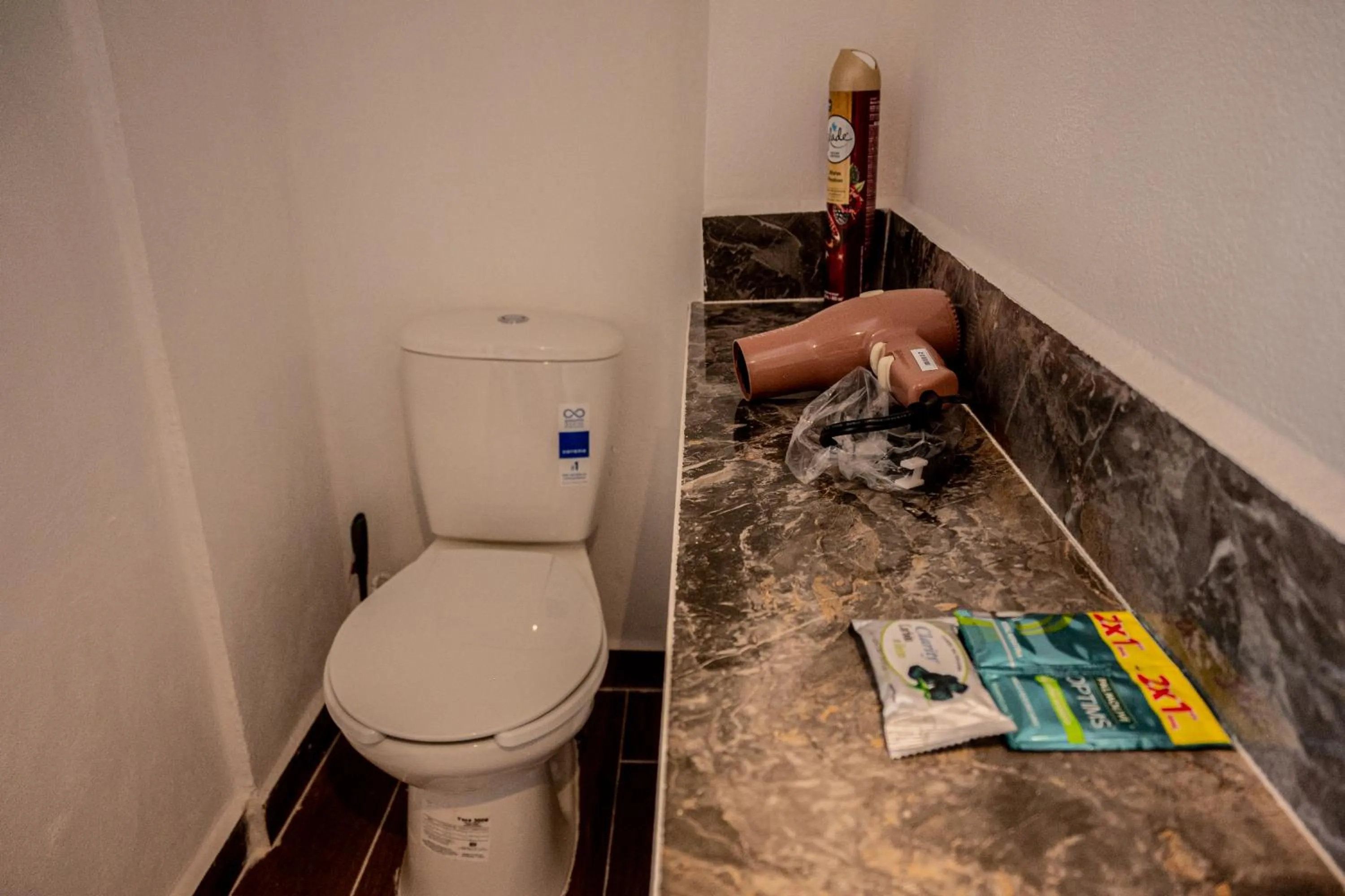 Toilet in Cancún Suites Apartments - Hotel Zone