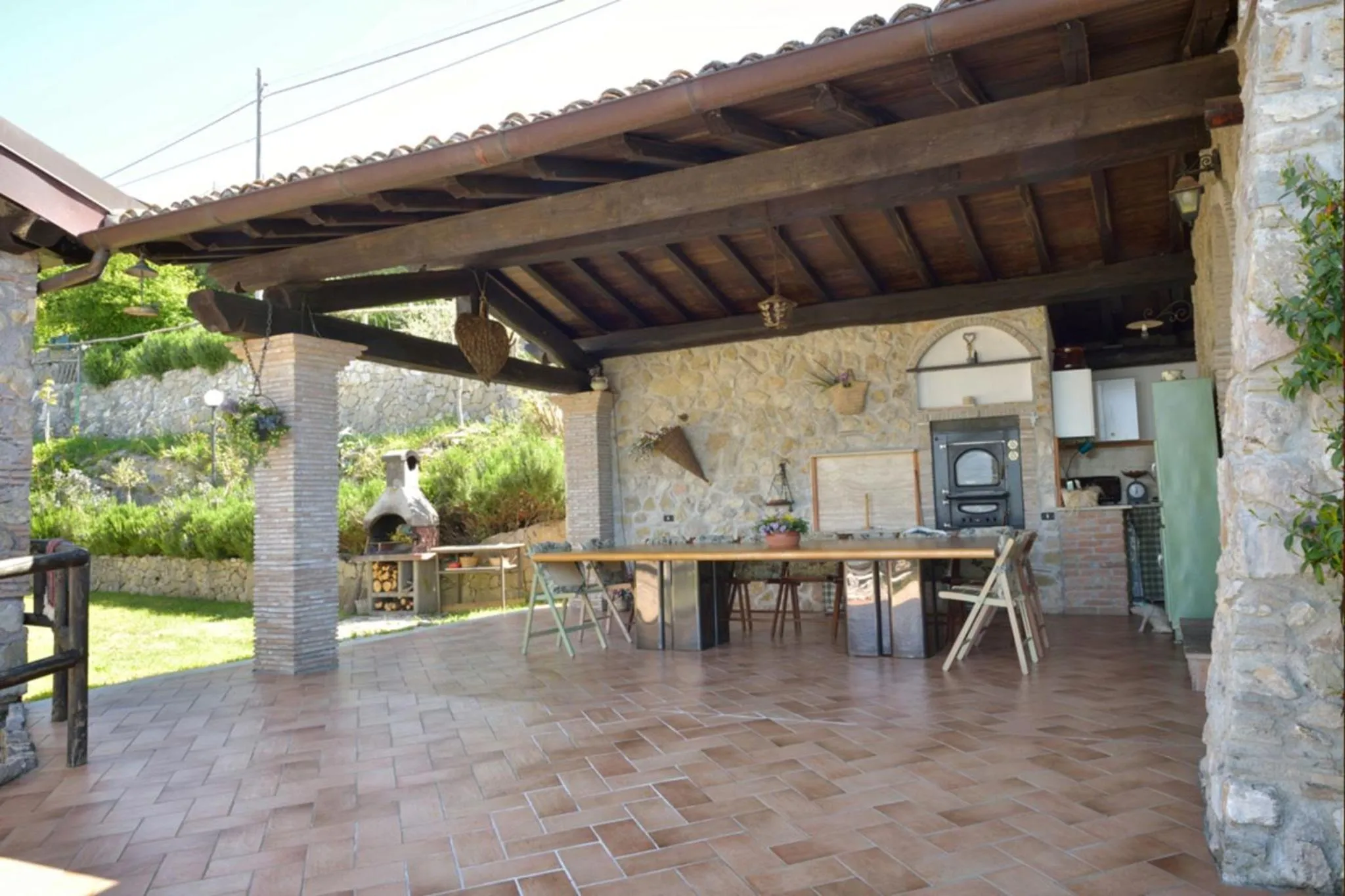 Patio in Il Casale Delle Ginestre