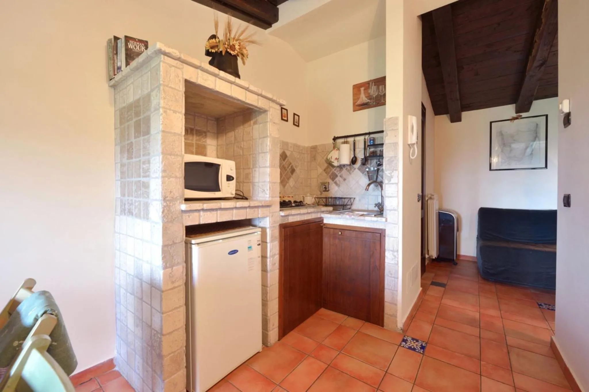 Kitchen or kitchenette in Il Casale Delle Ginestre