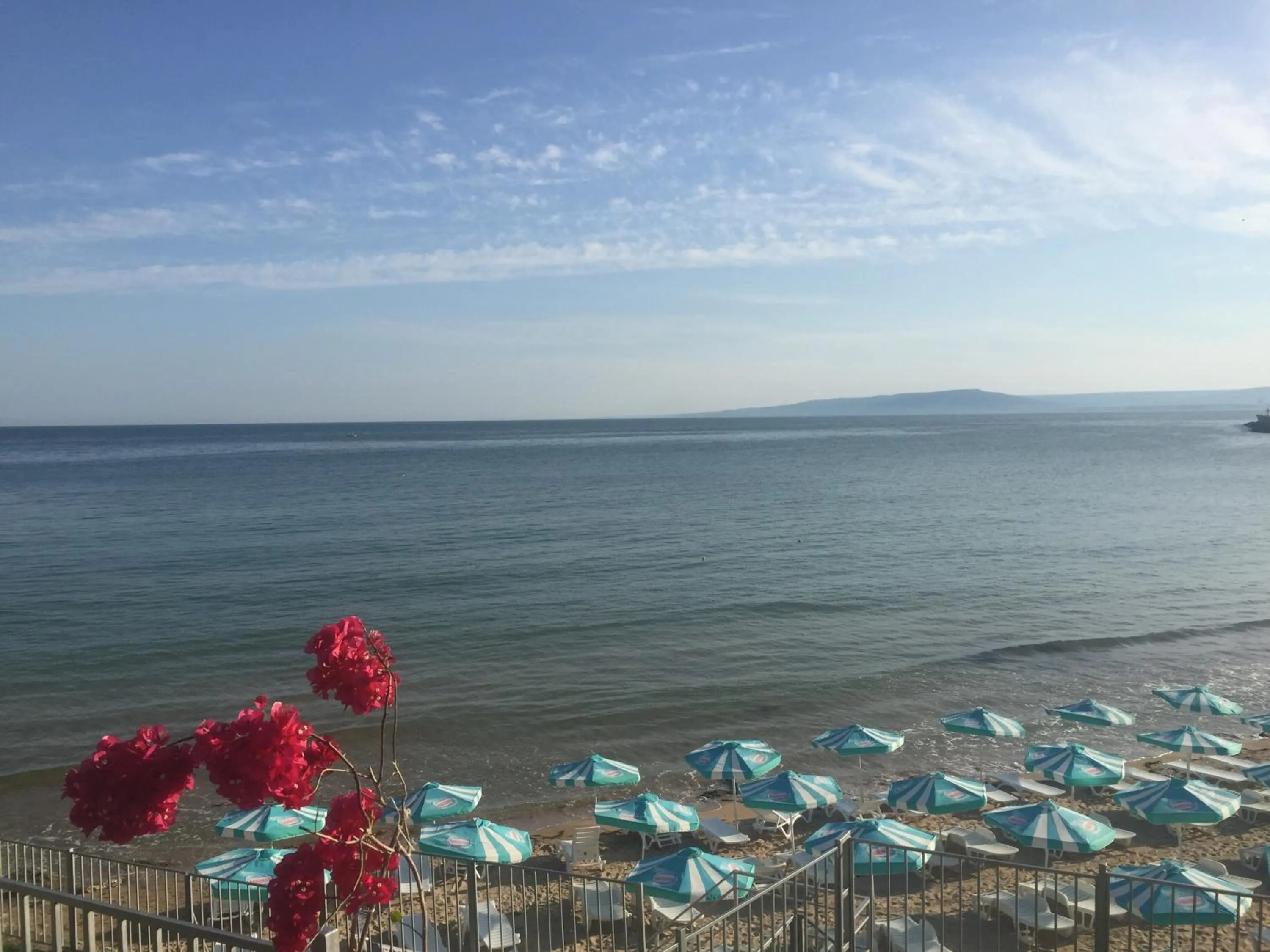 Beach in Helios Hotel