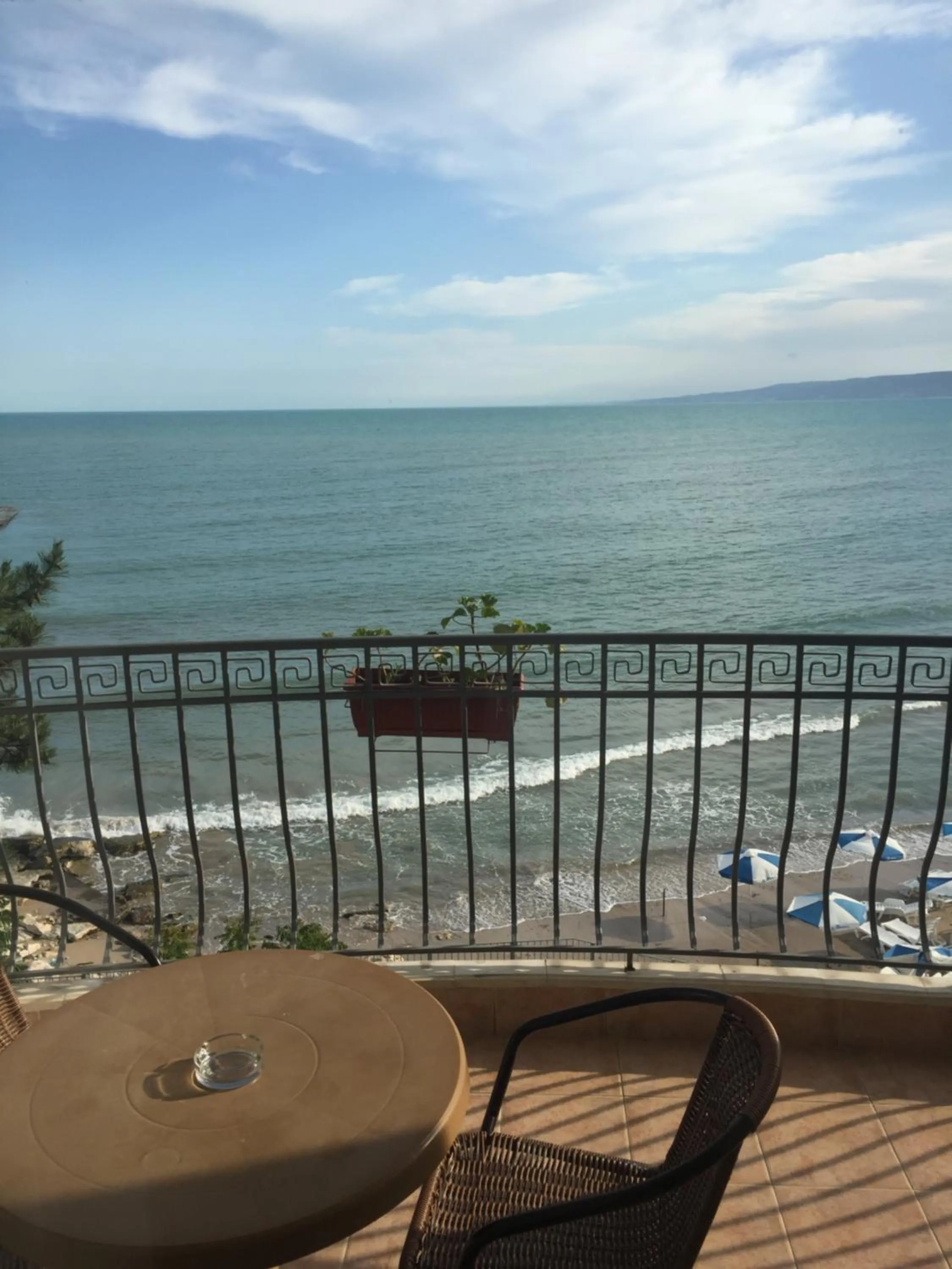 Balcony/Terrace in Helios Hotel