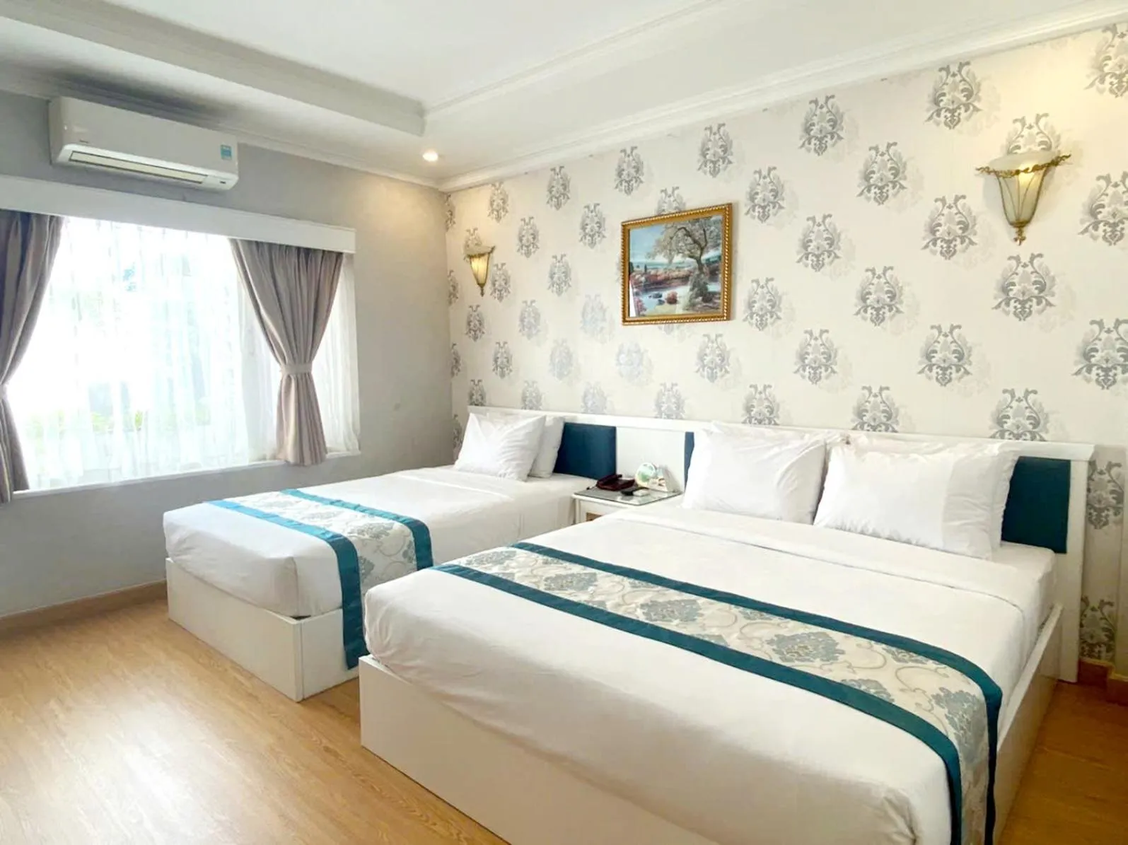 Bed in Rang Dong Hotel