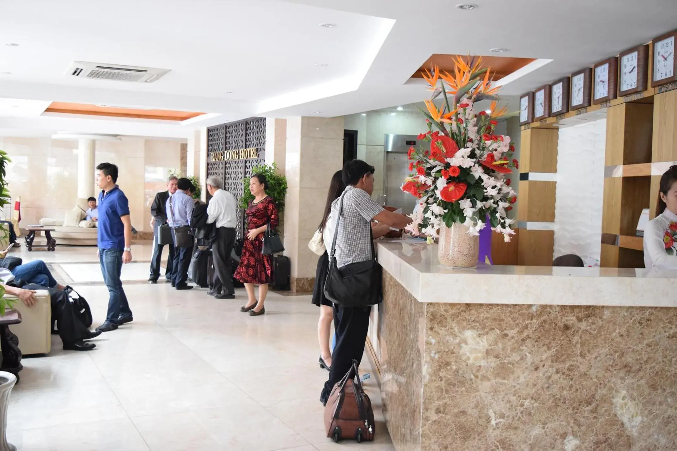 Lobby or reception in Rang Dong Hotel Lobby or reception in Rang Dong Hotel