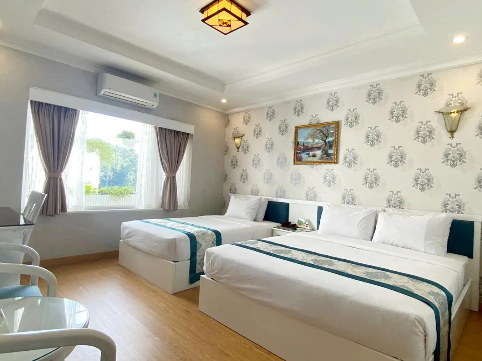 Bed in Rang Dong Hotel