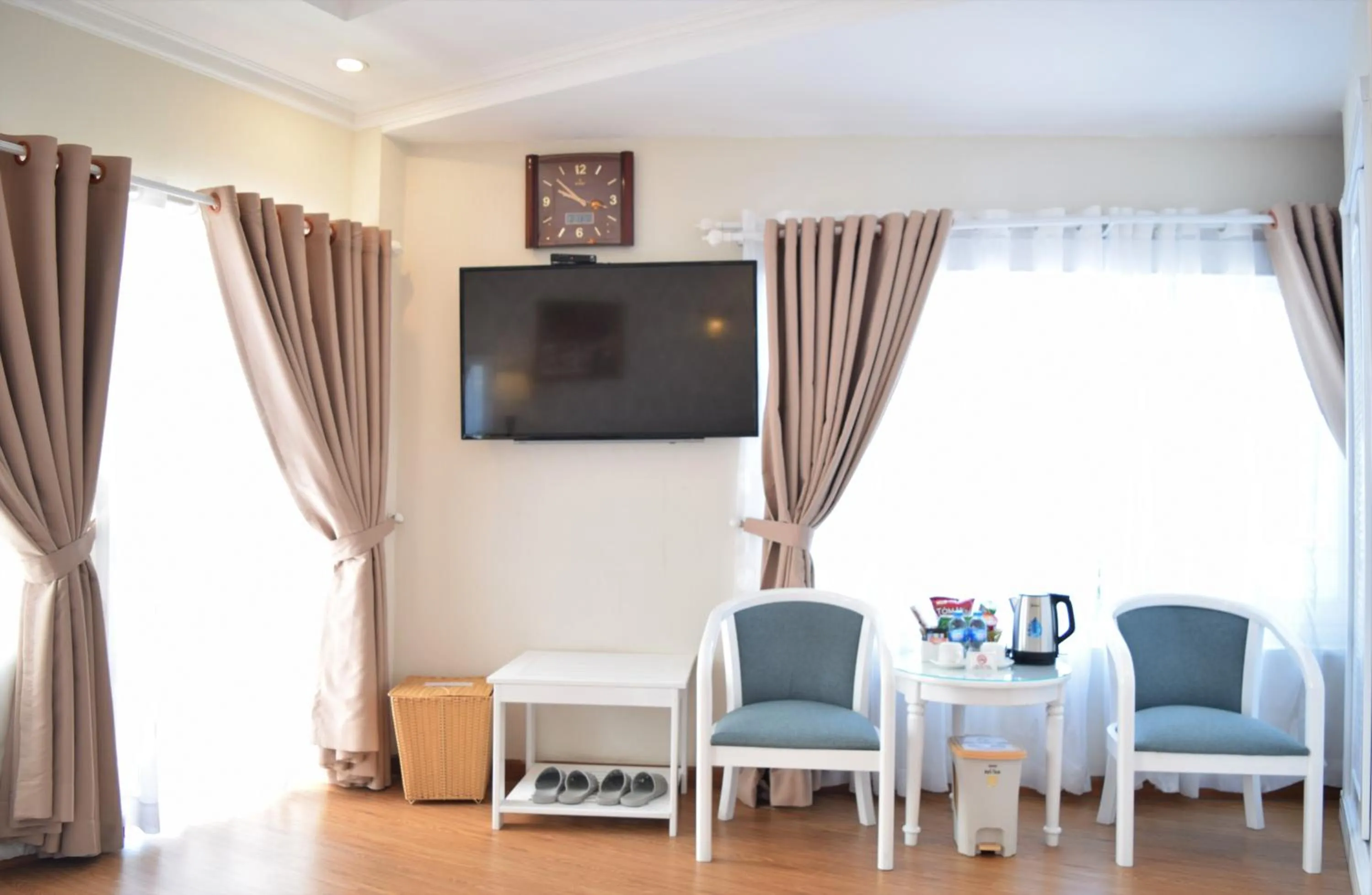 Seating area in Rang Dong Hotel