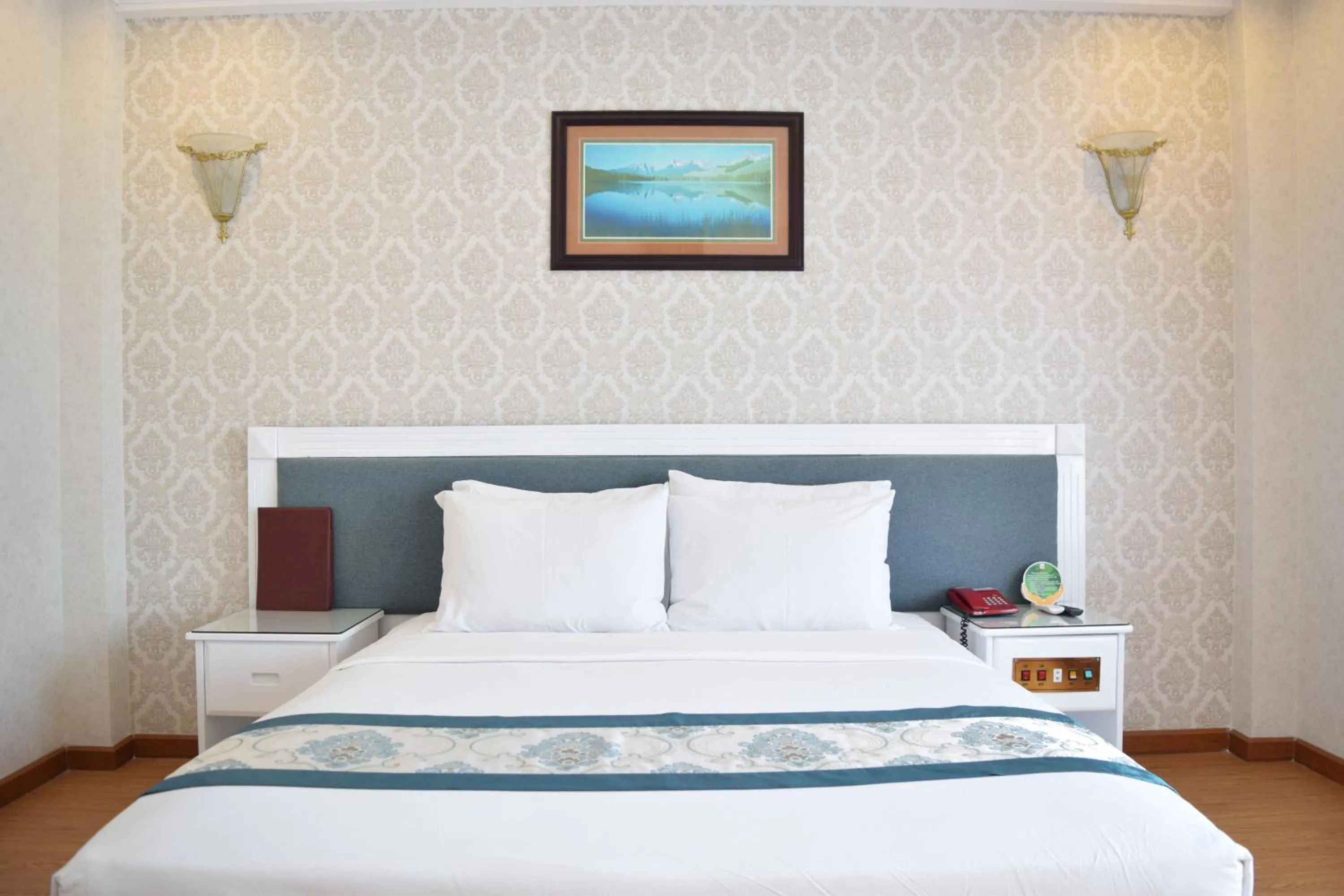 Bed in Rang Dong Hotel