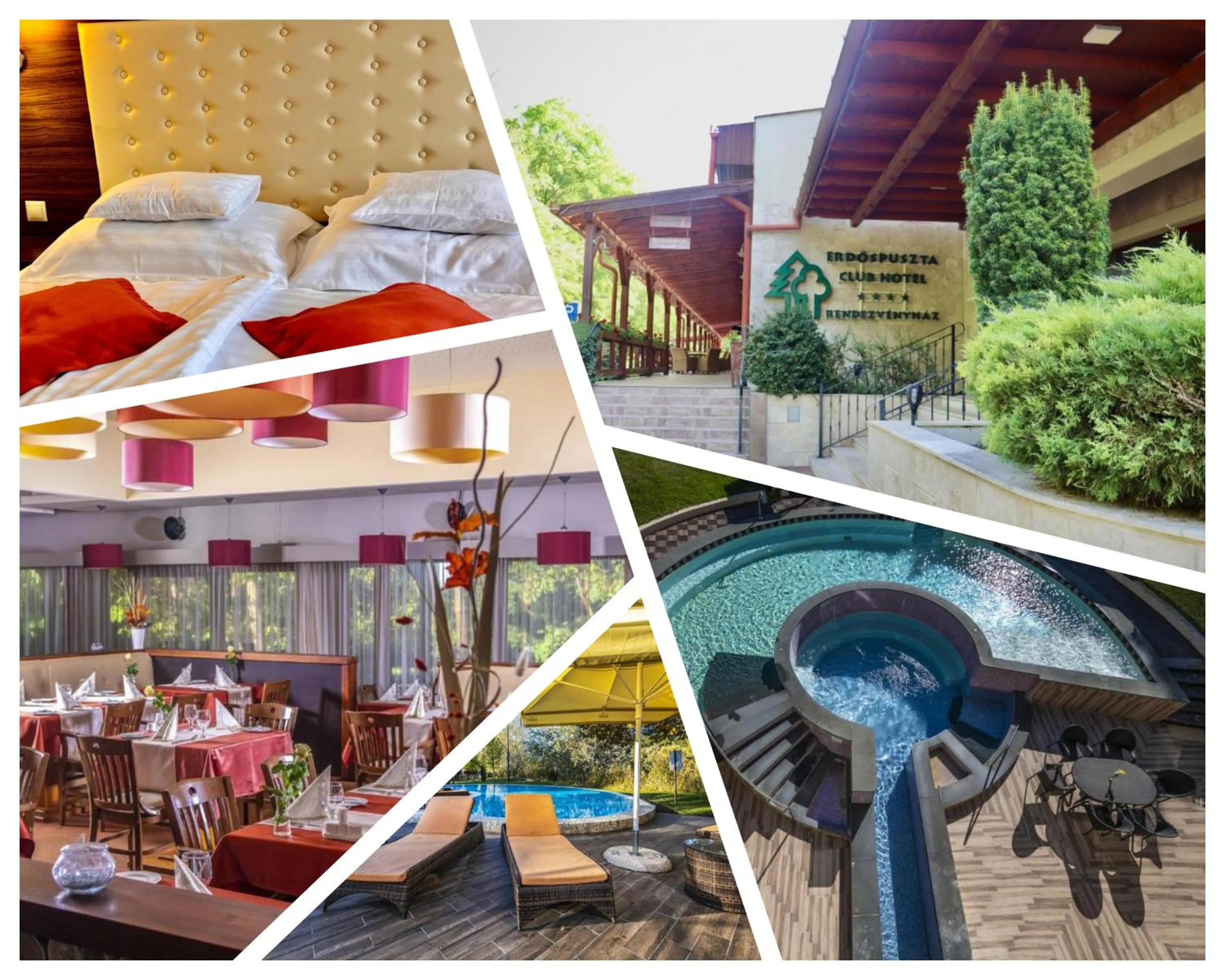 Property building in Erdőspuszta Club Hotel Fenyves