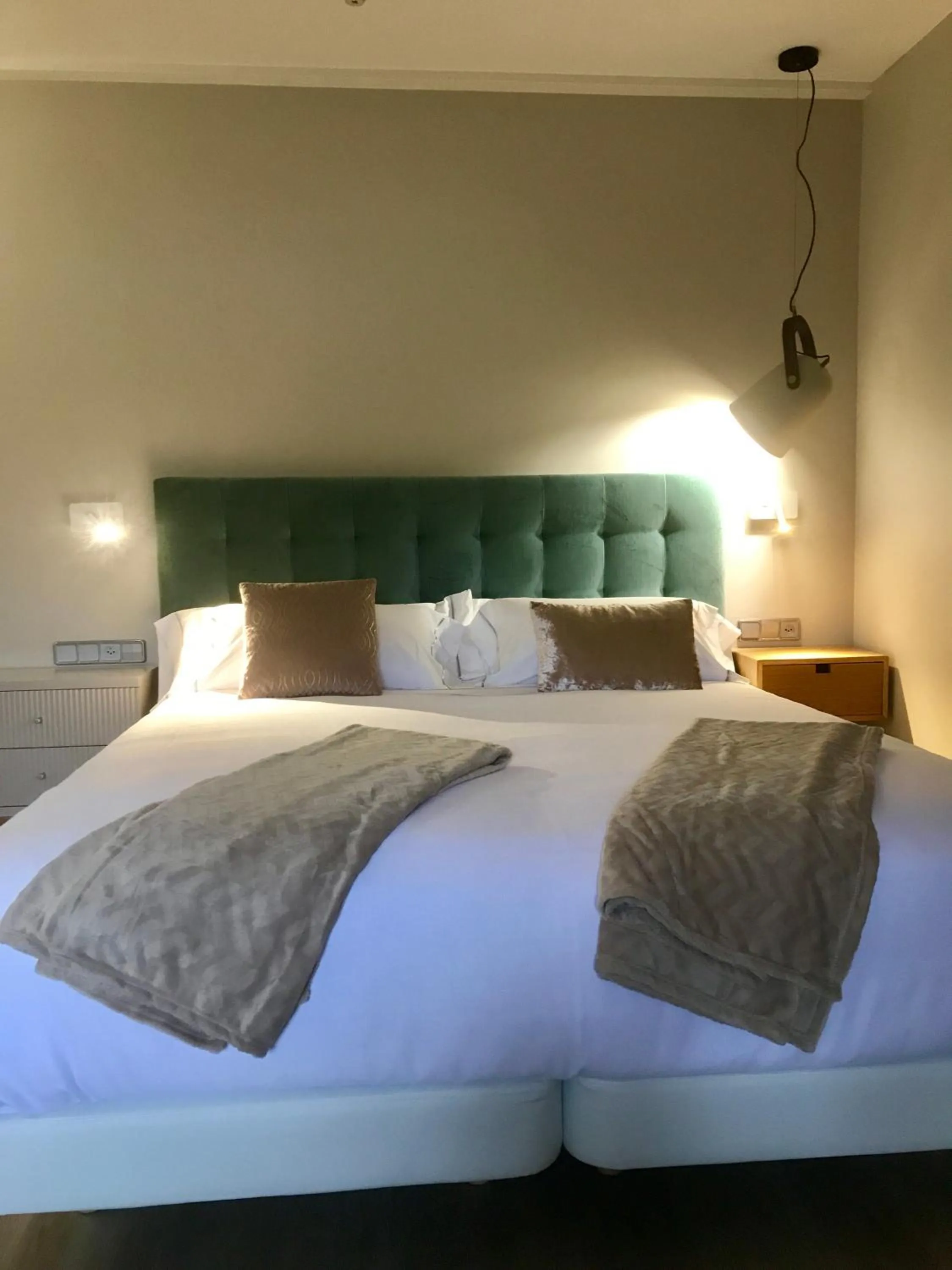 Bed in Pazo de Mendoza