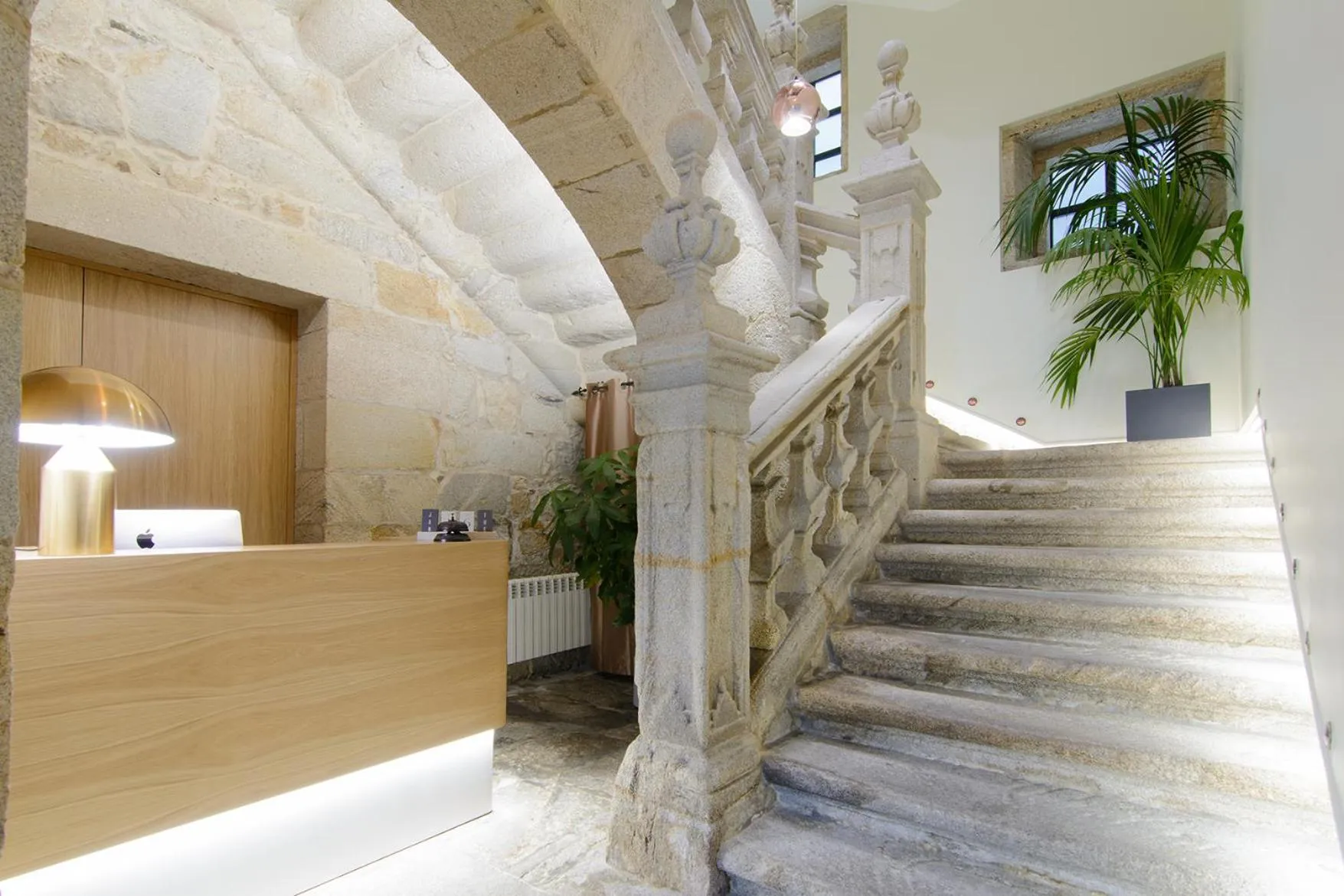 Facade/entrance in Pazo de Mendoza