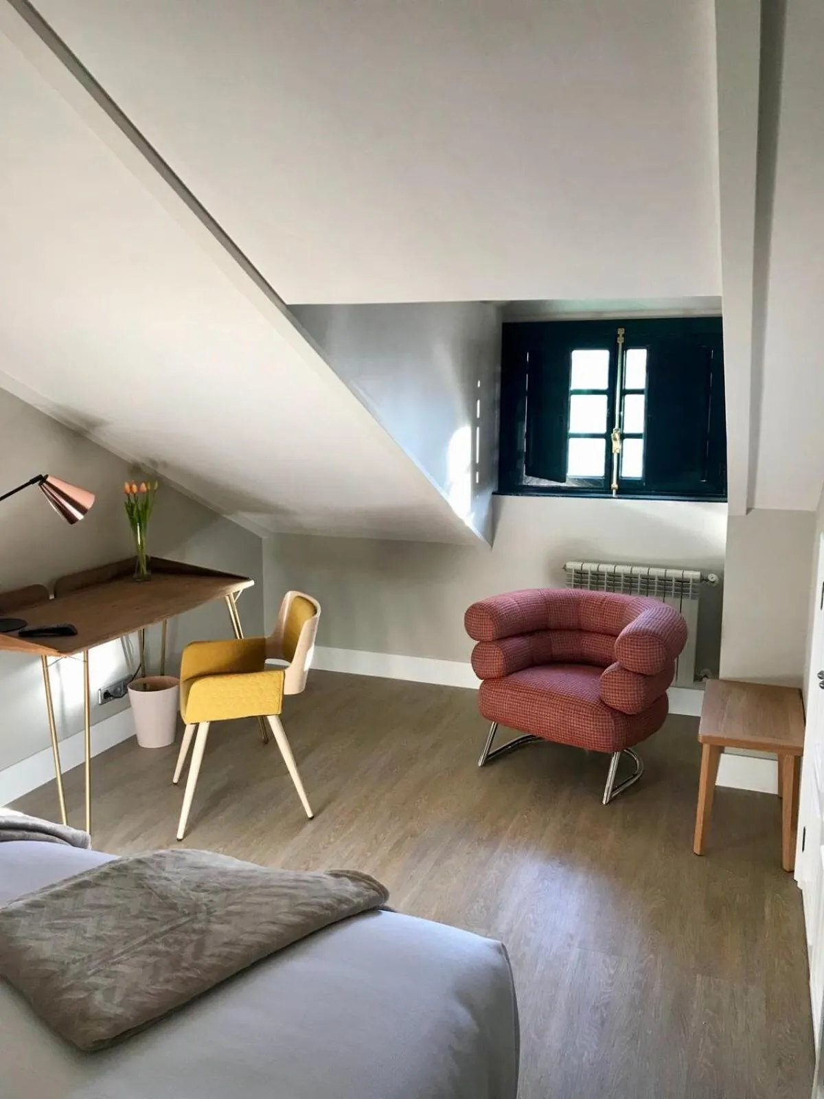 Seating area in Pazo de Mendoza