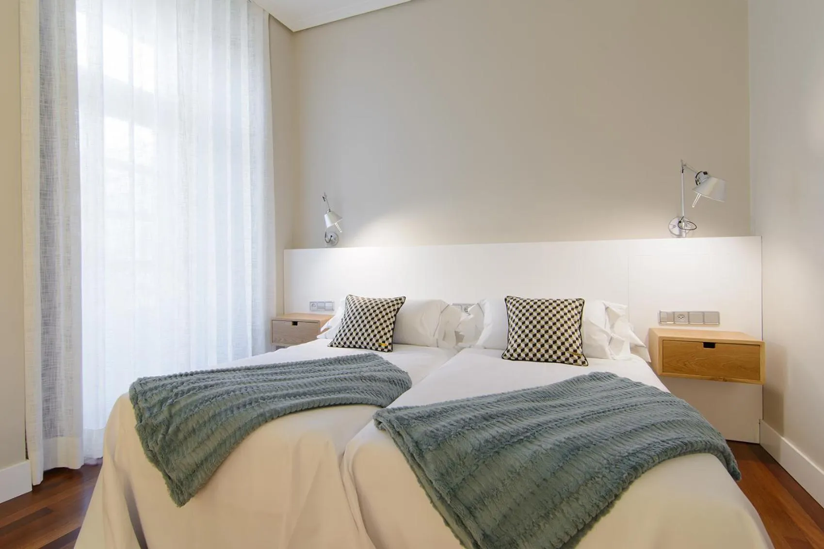 Bed in Pazo de Mendoza