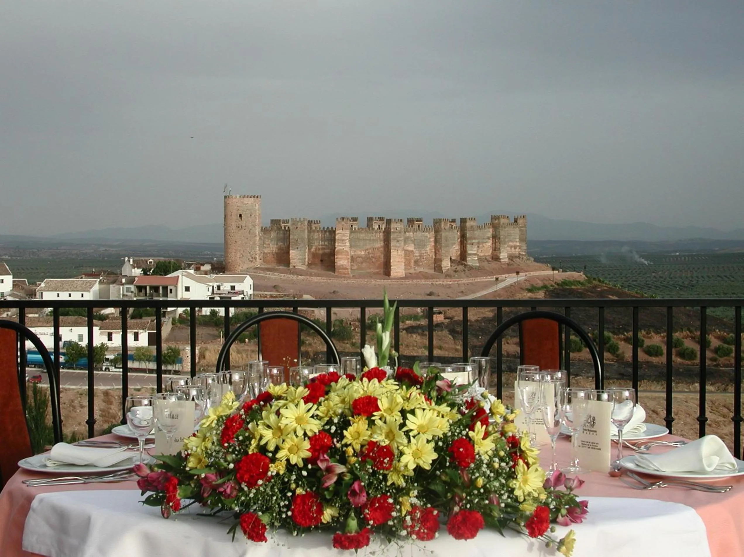 Balcony/Terrace in Hotel Restaurante Baños