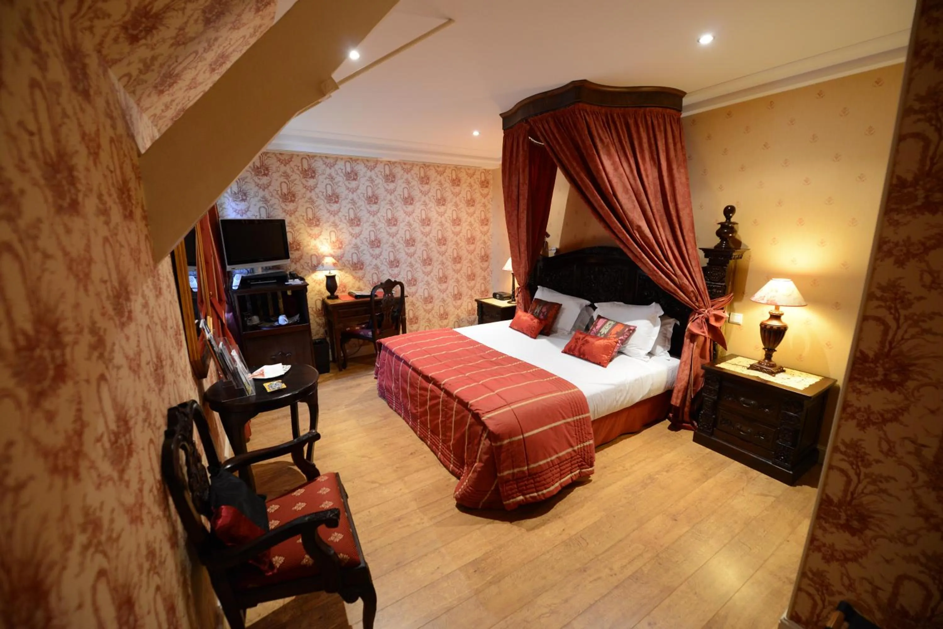 Bed in Chateau Du Boisniard